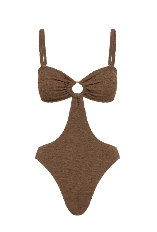 RHODES ONE PIECE - ESPRESSO sold by Somerfield Swim