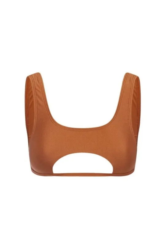 LAGUNA TOP - SUNBURNT sold by Somerfield Swim