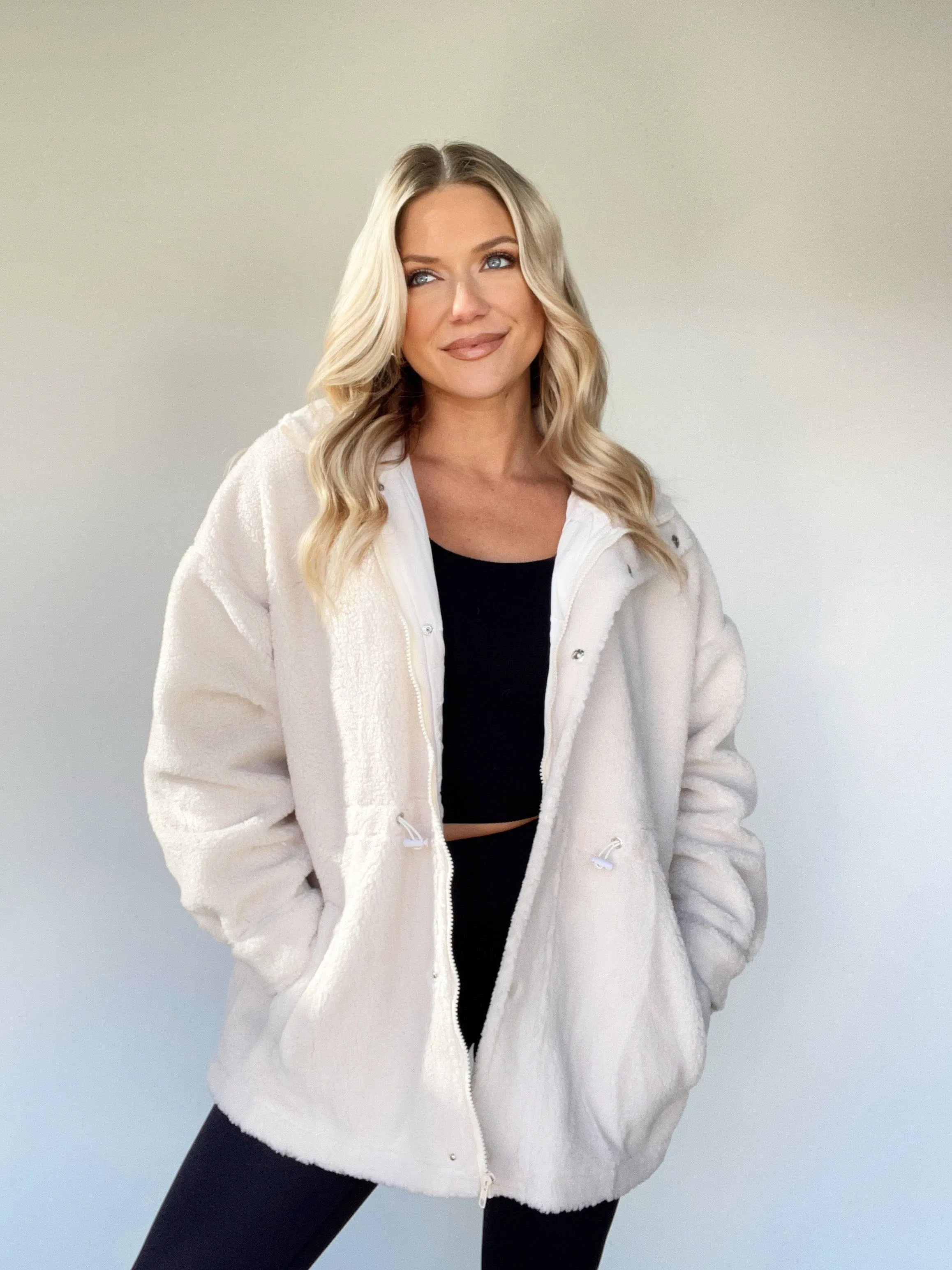 Snow Angel Sherpa Jacket sold by LANE 201