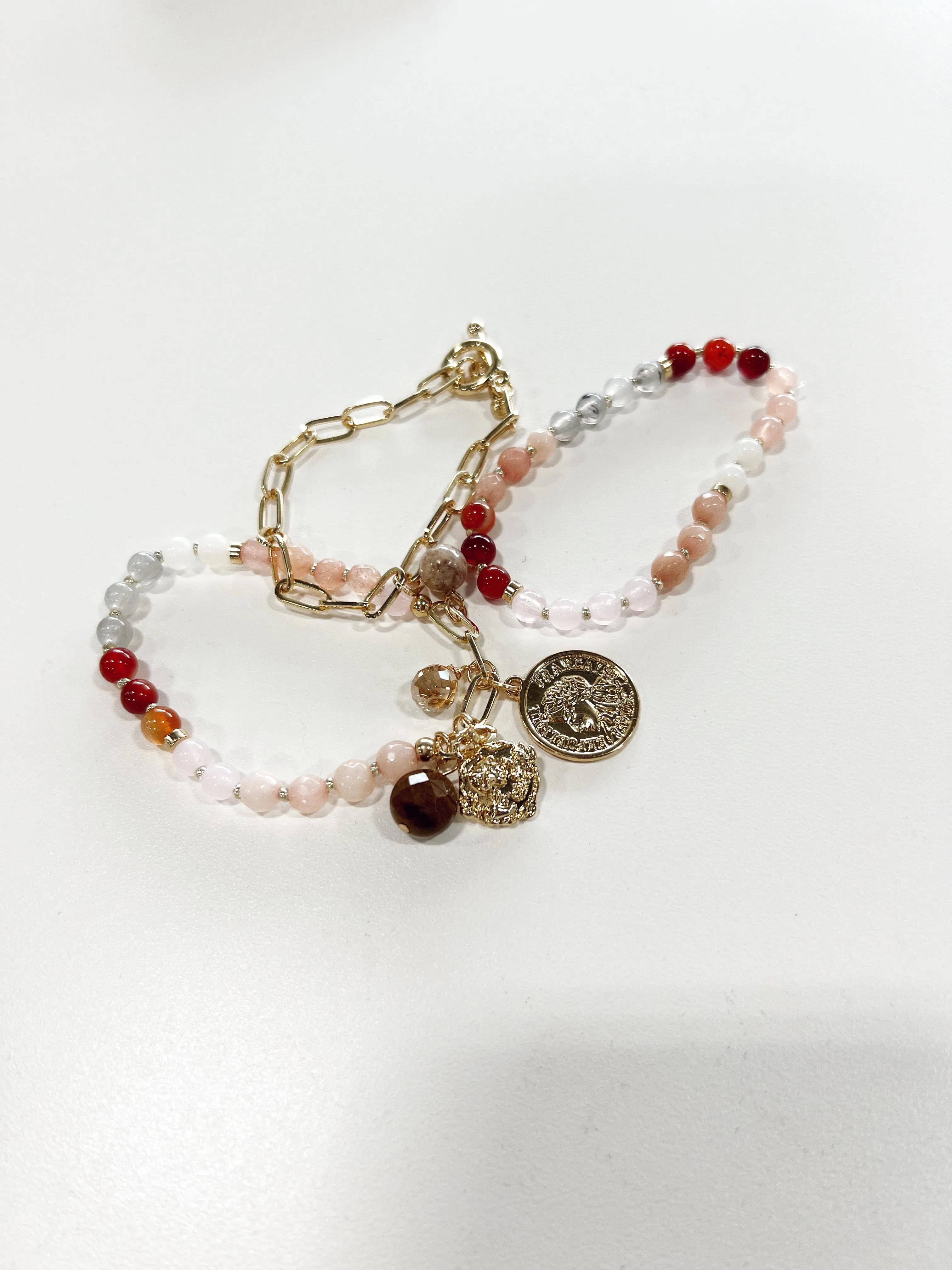 Precious Stone Bracelet Set sold by LANE 201 product image thumbnail 2