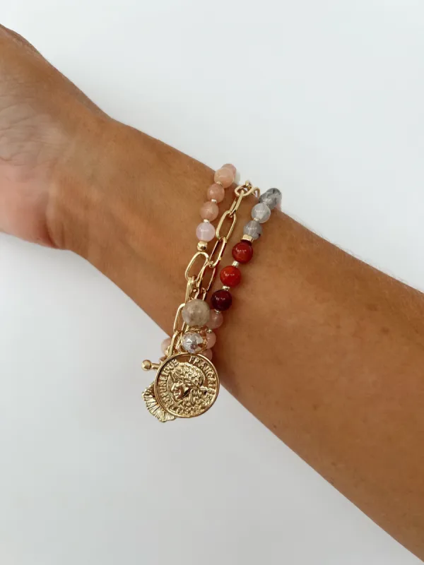 Precious Stone Bracelet Set sold by LANE 201