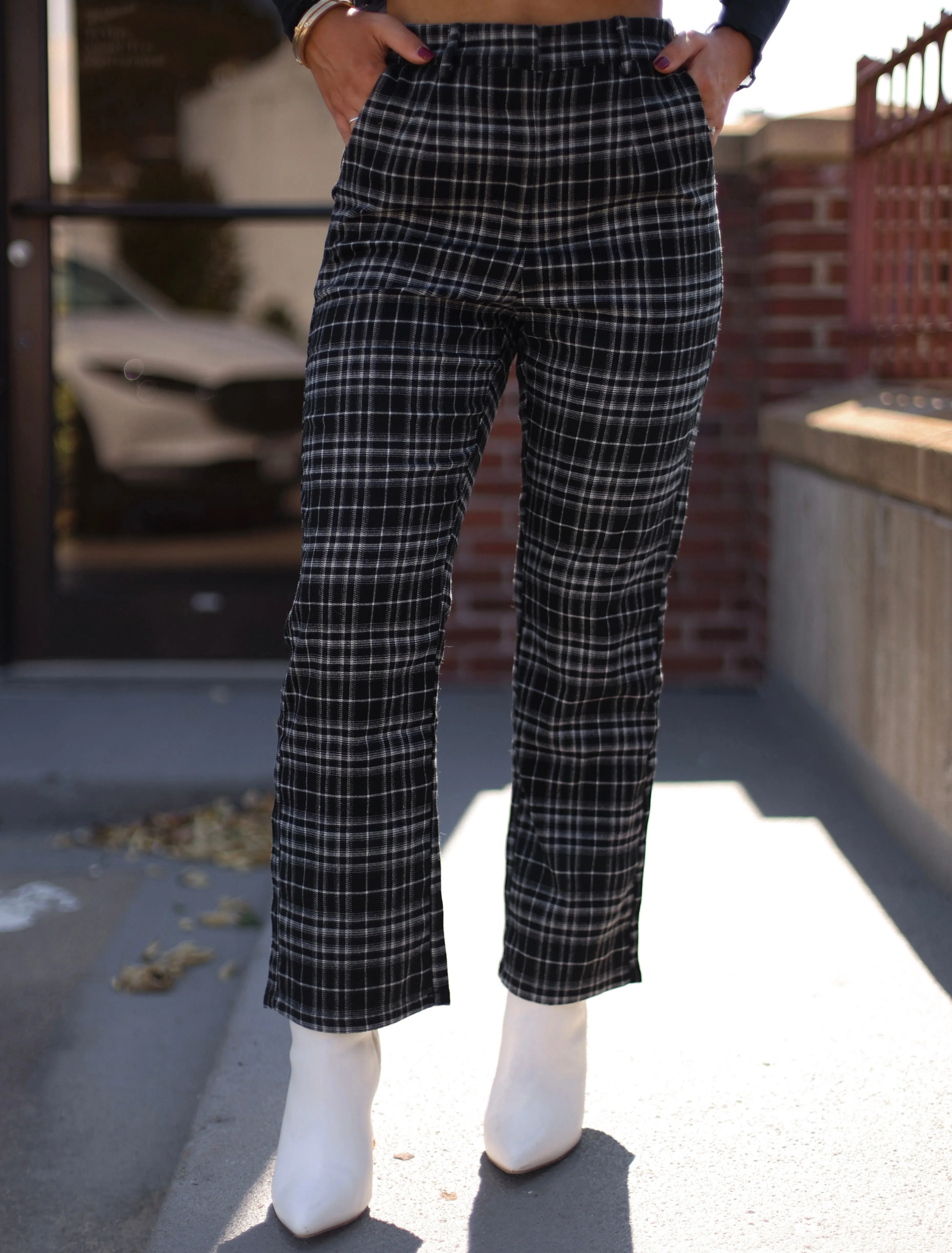 Plaid To Impress Pants sold by LANE 201