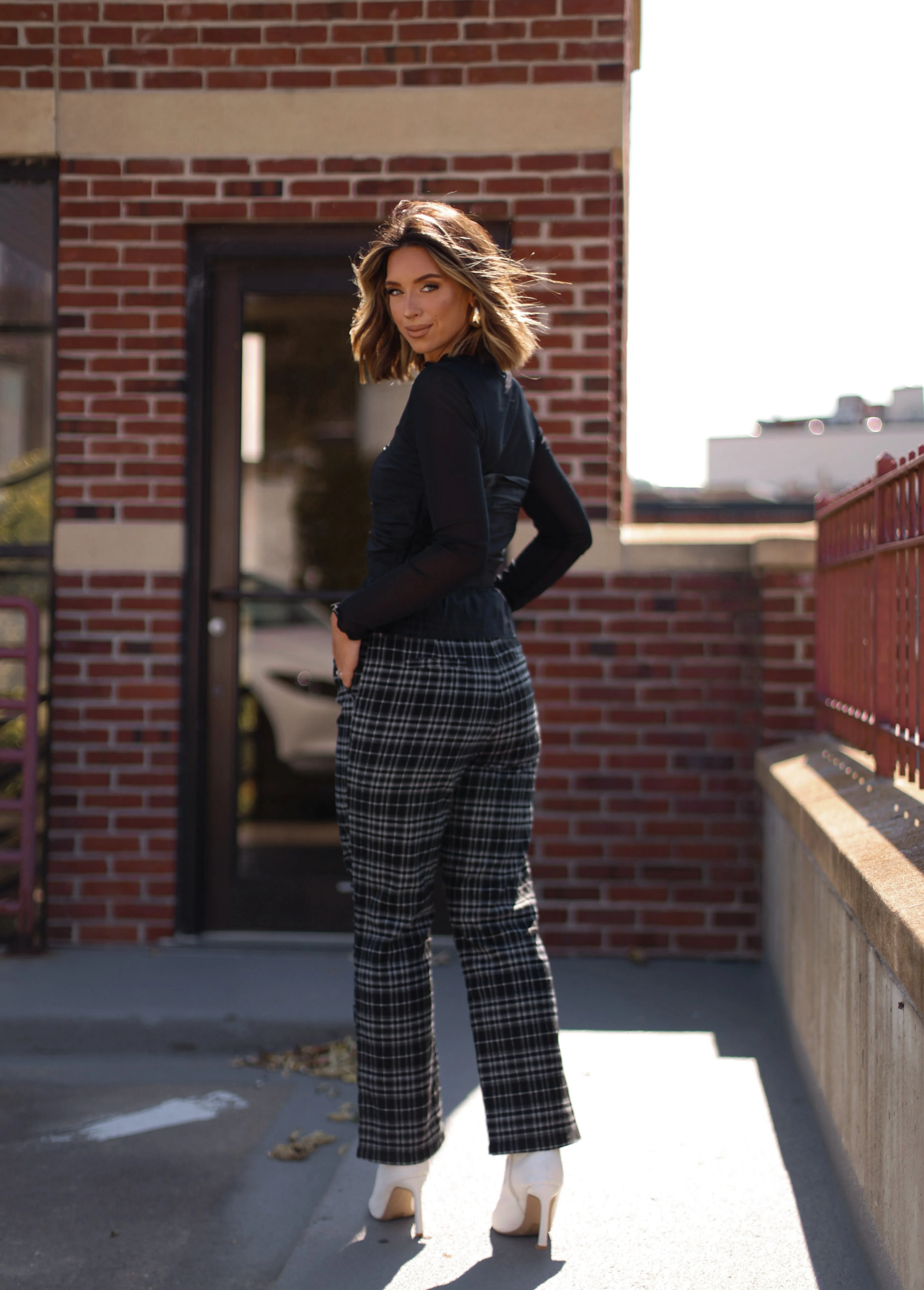 Plaid To Impress Pants sold by LANE 201 product image thumbnail 2