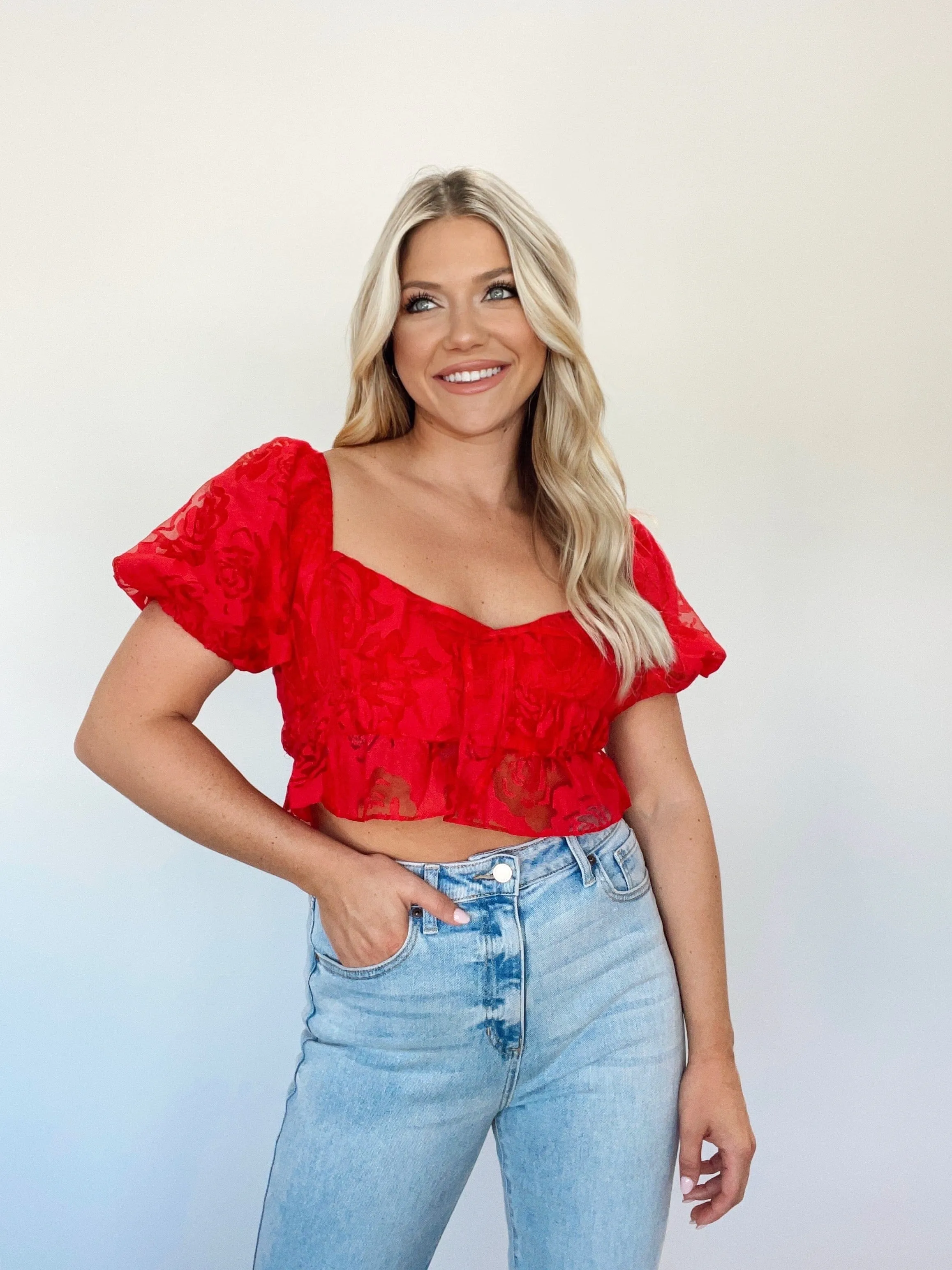 Flora Sweetheart Top sold by LANE 201 product image thumbnail 3