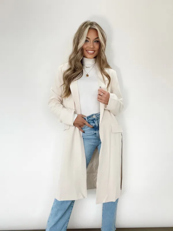 Ivory Dress Coat sold by LANE 201