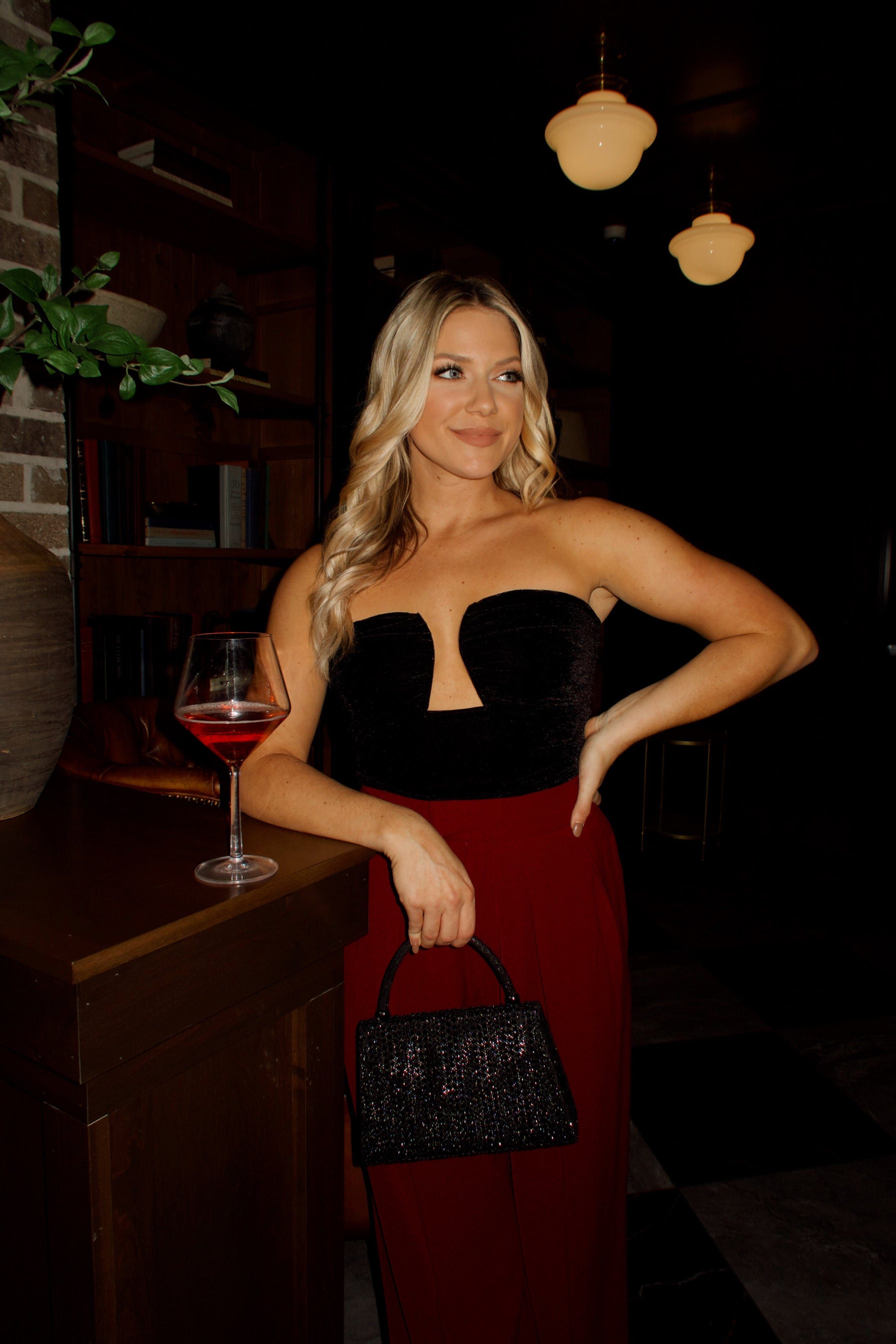 Velvet Vixen Bodysuit sold by LANE 201