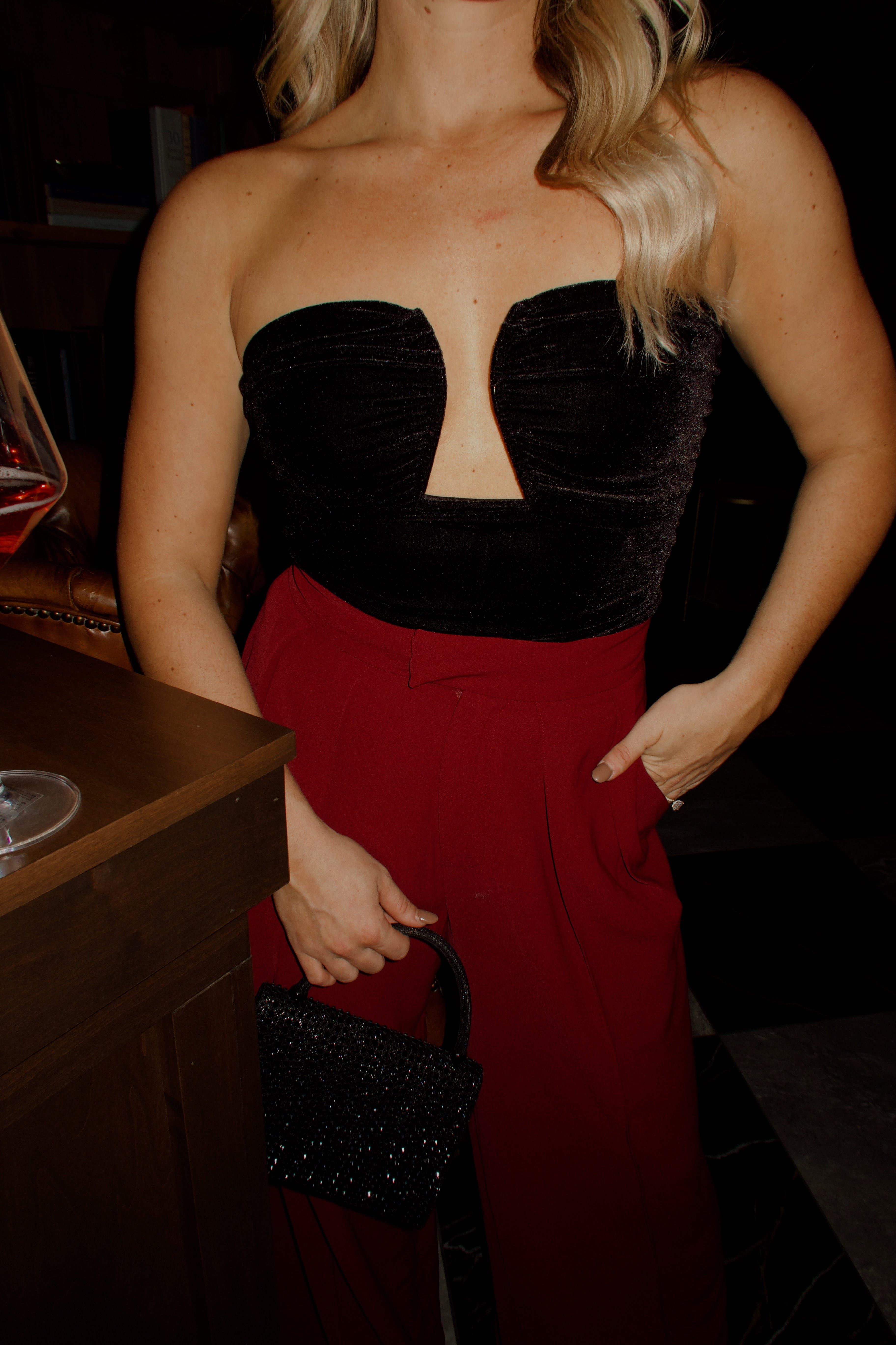 Velvet Vixen Bodysuit sold by LANE 201 product image thumbnail 4