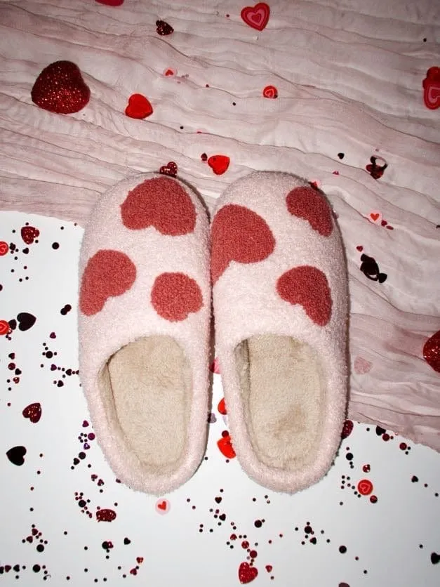 Heart Slippers sold by LANE 201
