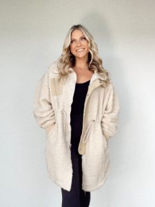 Snowy Peaks Jacket sold by LANE 201
