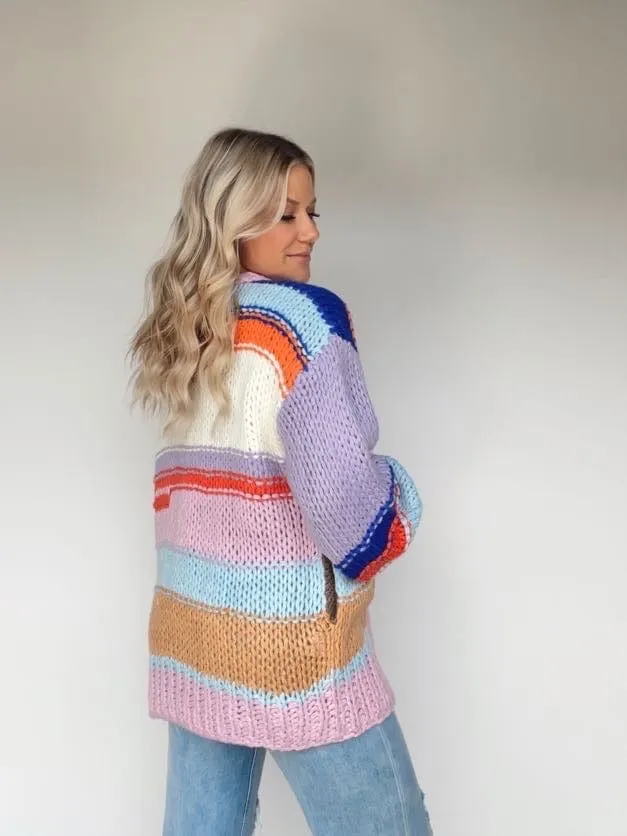Colorburst Cardigan sold by LANE 201 product image thumbnail 2