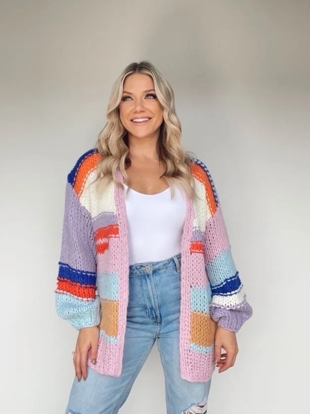 Colorburst Cardigan sold by LANE 201 product image thumbnail 5