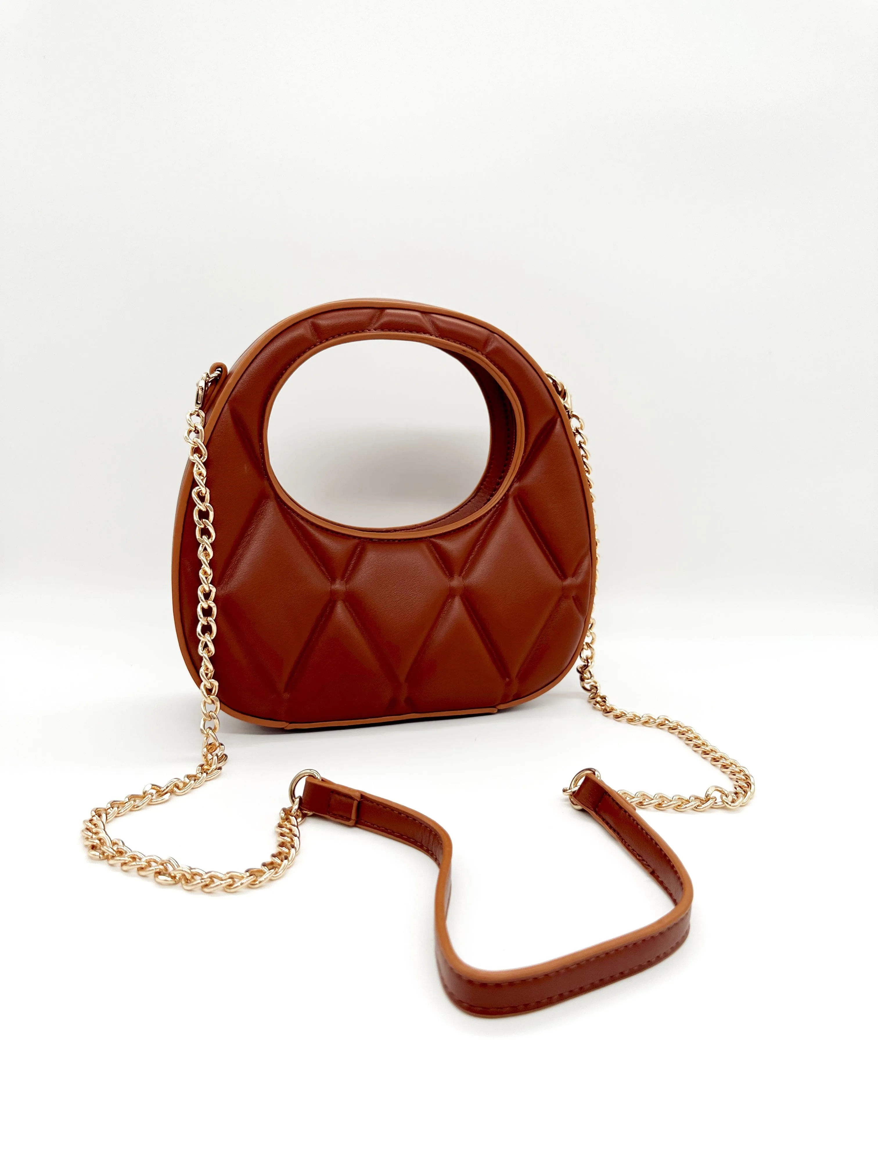 Quilted Handle Bag sold by LANE 201 product image thumbnail 4