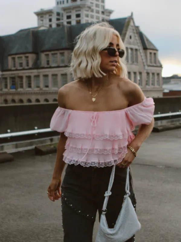 Make You Blush Top sold by LANE 201