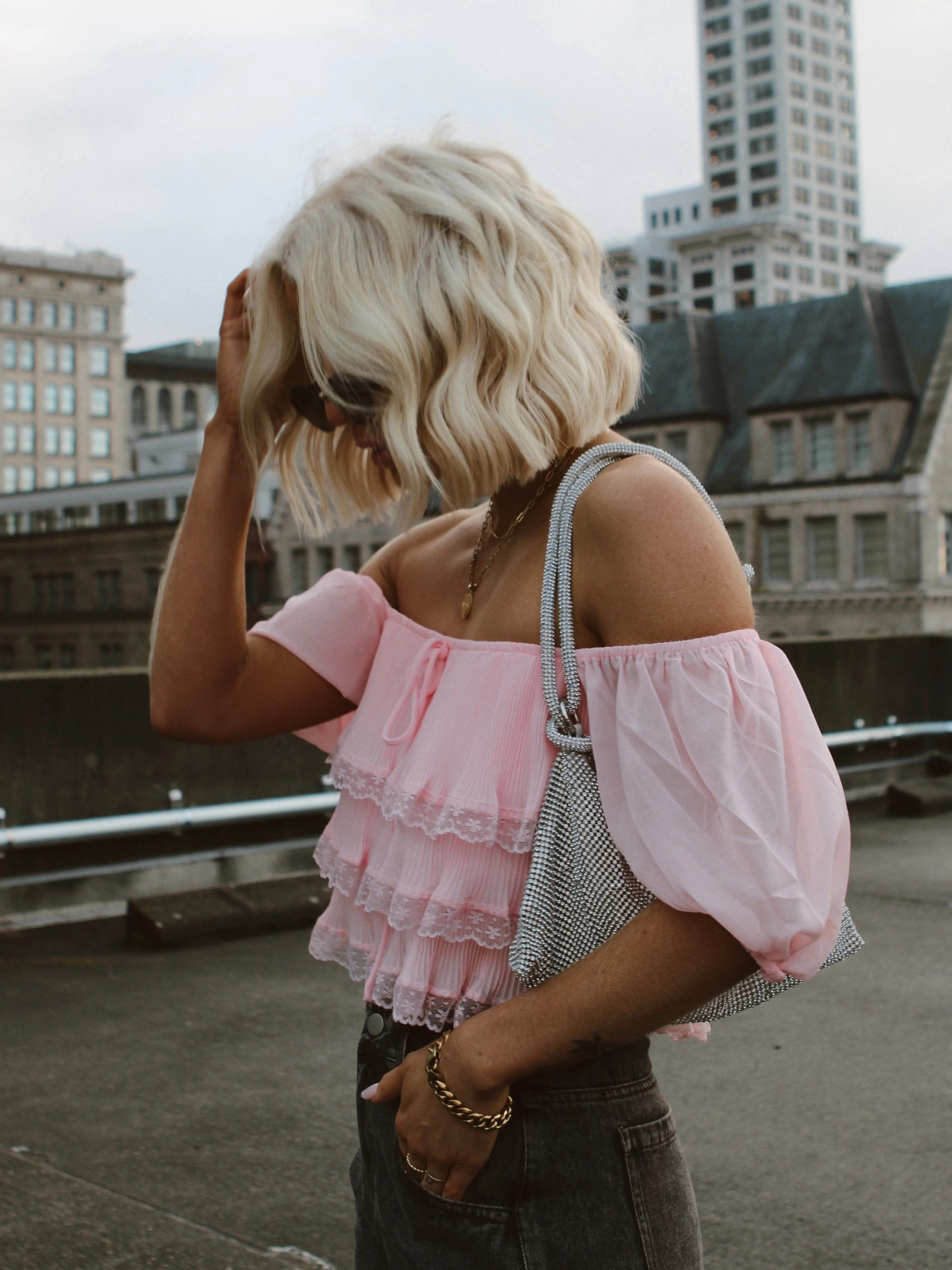 Make You Blush Top sold by LANE 201 product image thumbnail 3