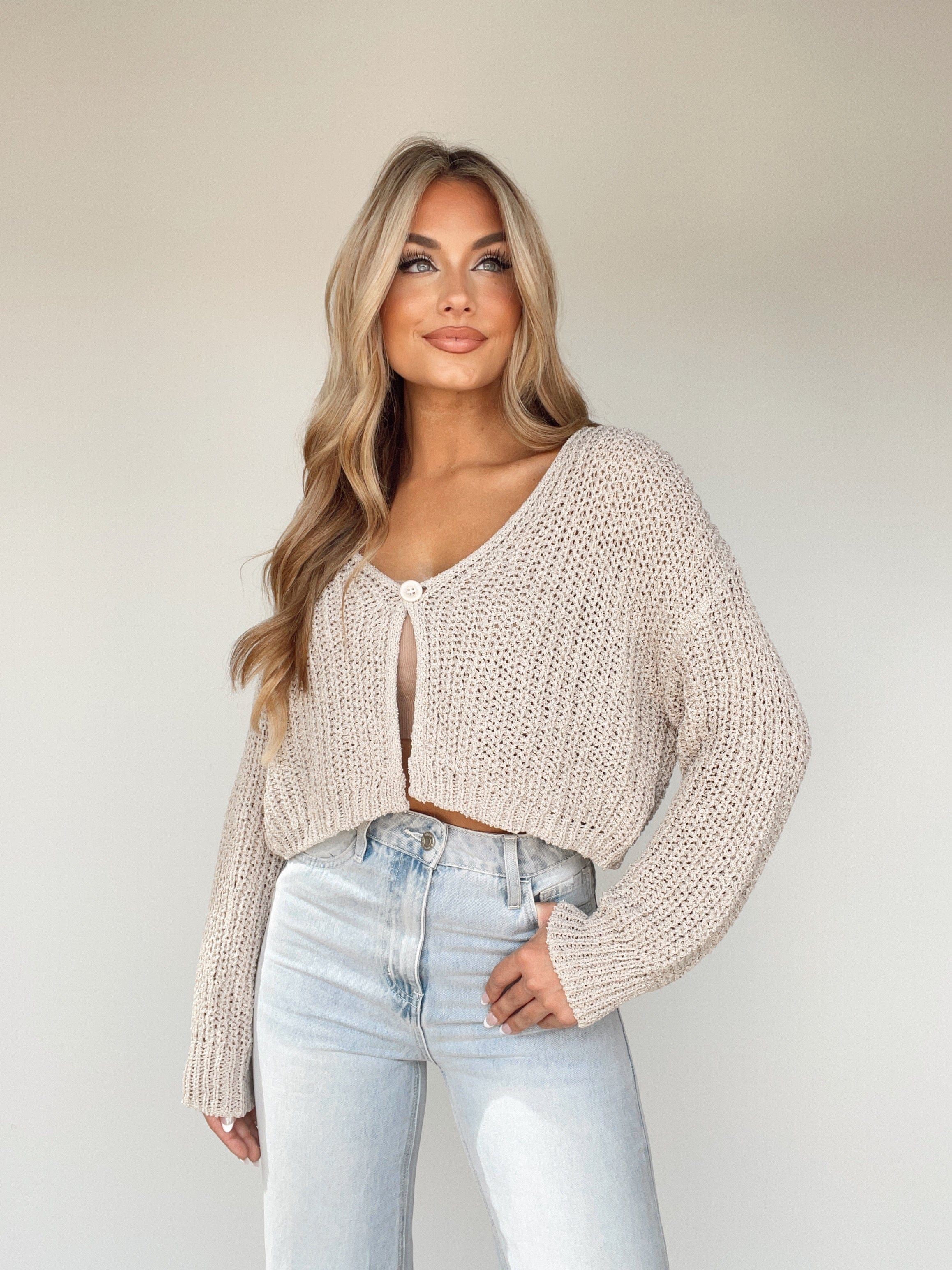 Chai Time Cardigan sold by LANE 201