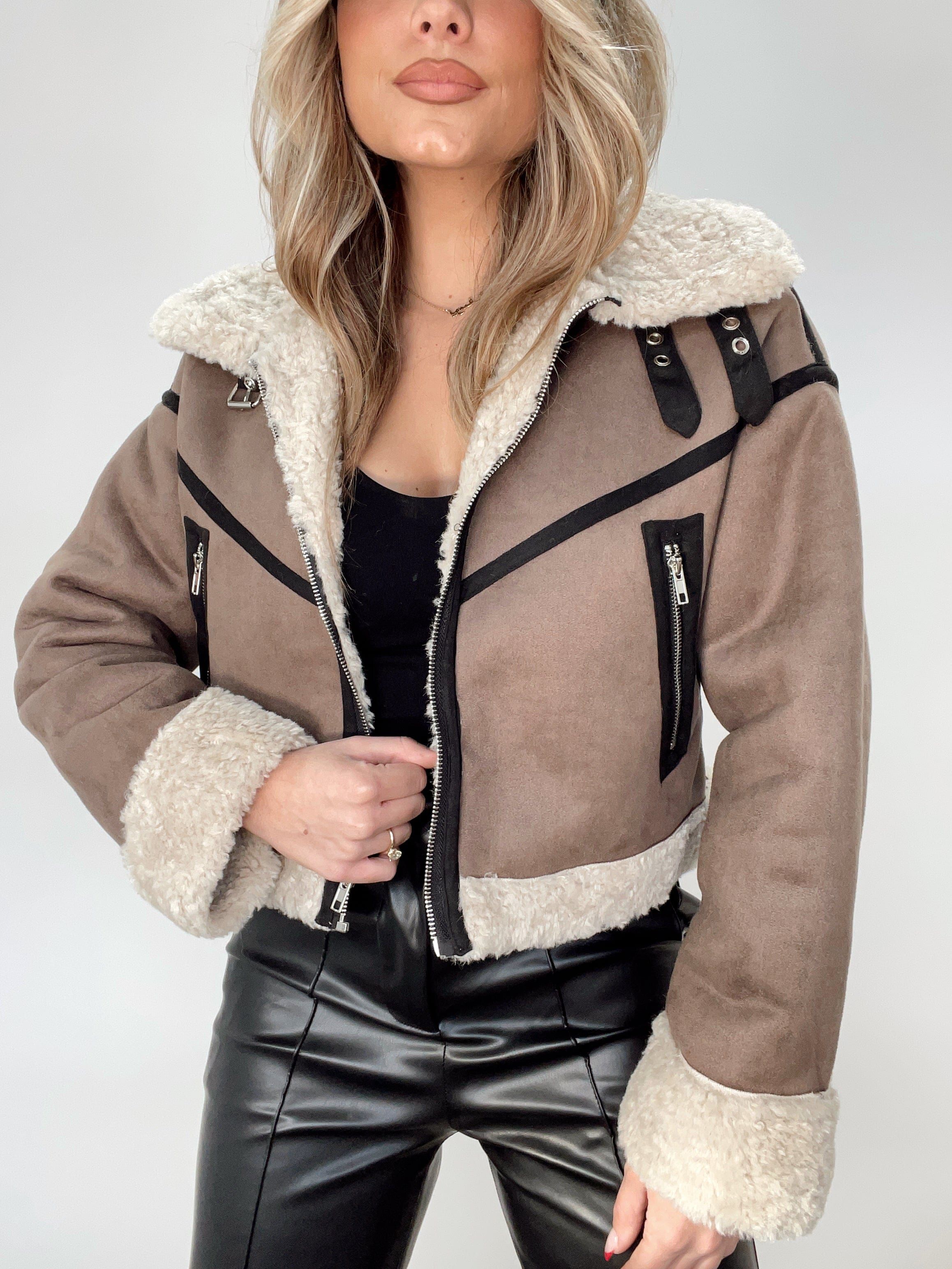 Winter Shade Shearling Jacket sold by LANE 201 product image thumbnail 2