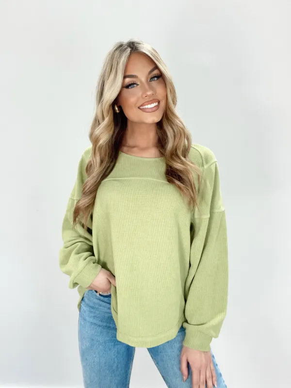 Comfy Knit Top sold by LANE 201