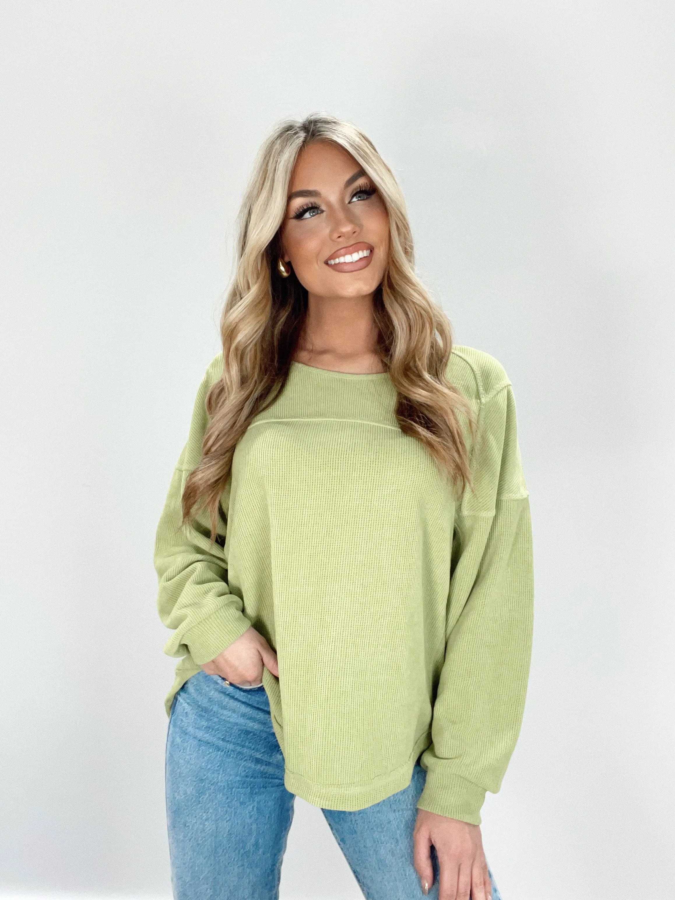Comfy Knit Top sold by LANE 201 product image thumbnail 4