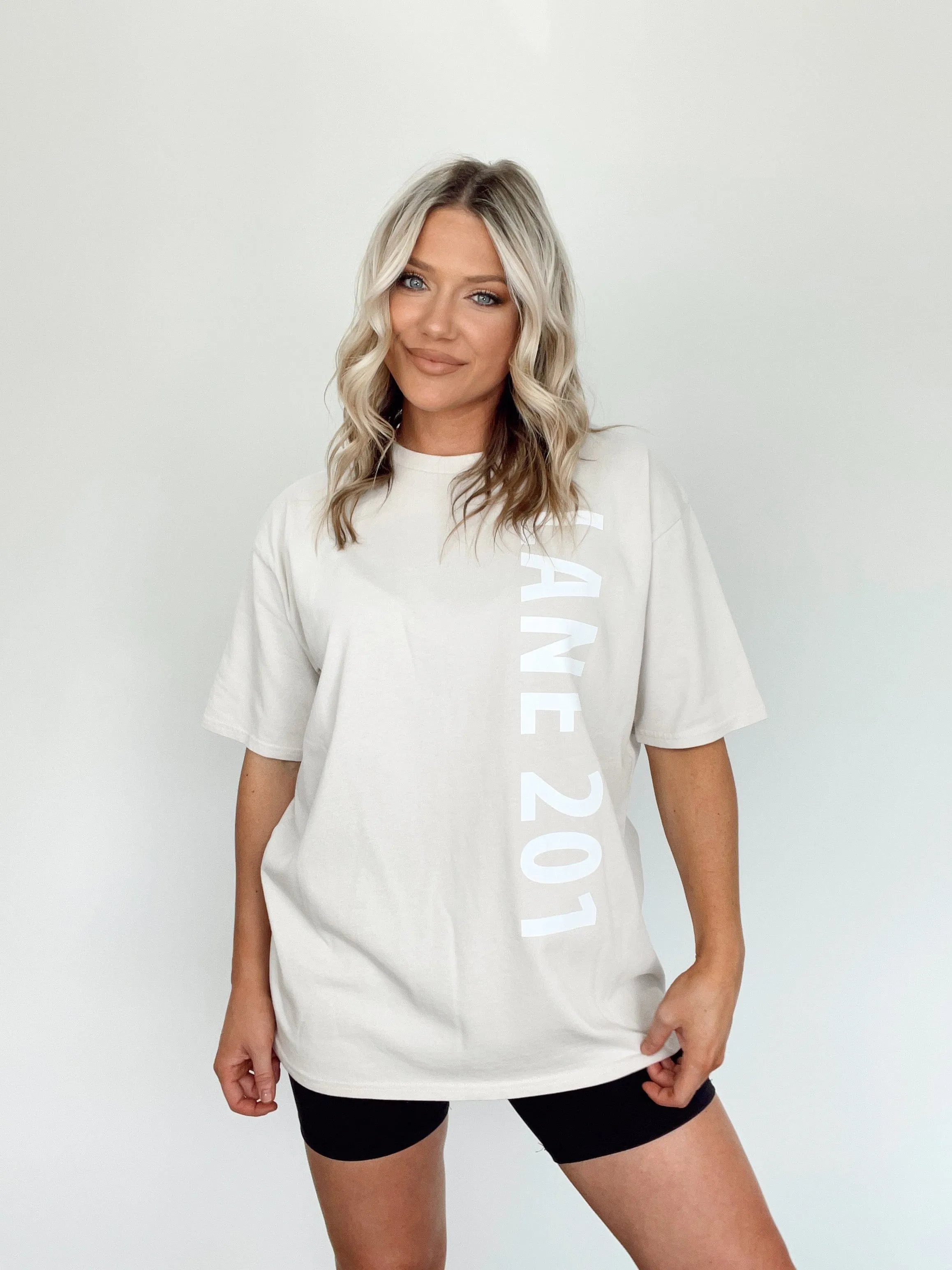 Lane 201 Biker Short Tee sold by LANE 201 product image thumbnail 2