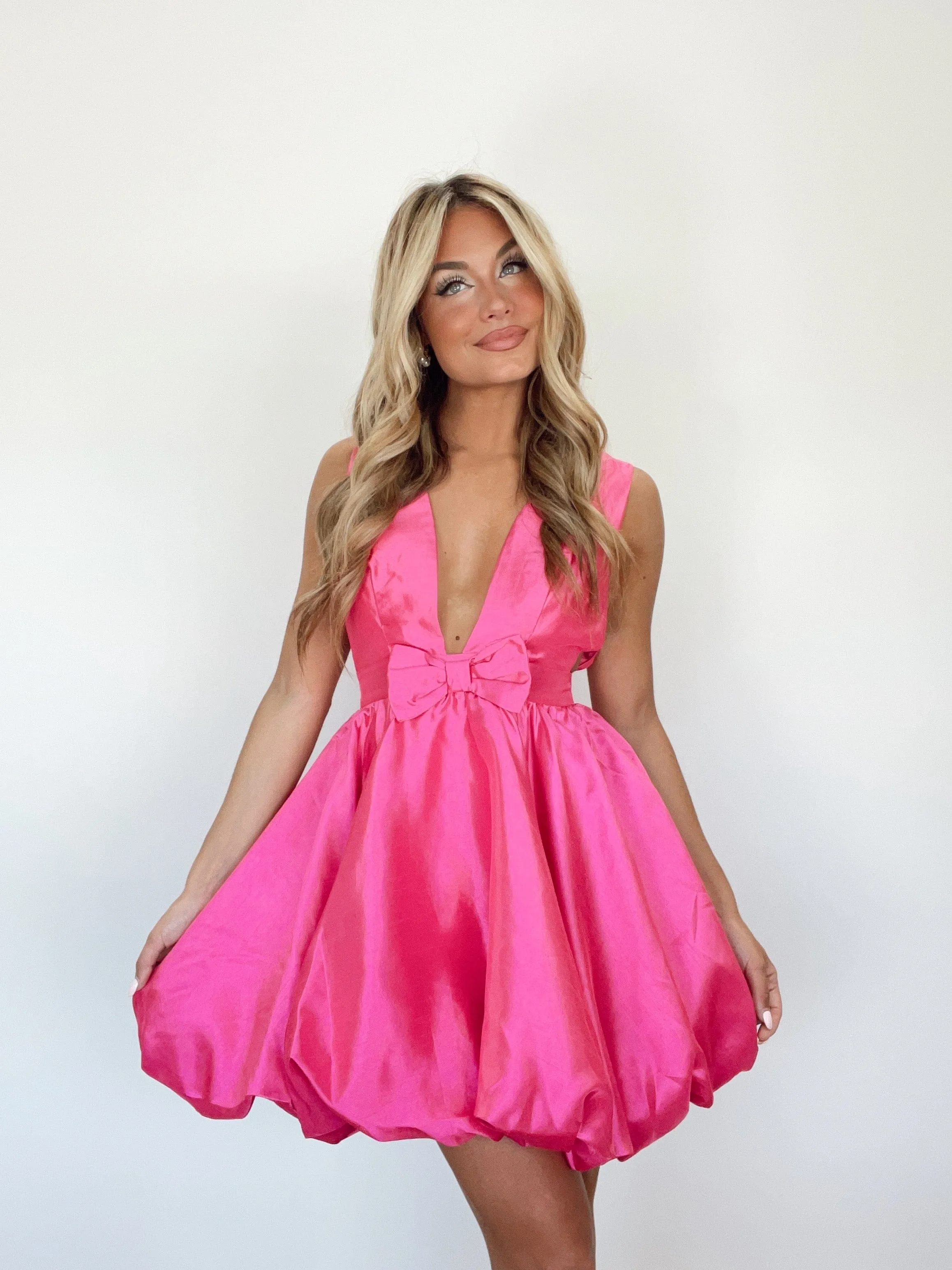 Pink Glamour Mini Dress sold by LANE 201 product image thumbnail 4
