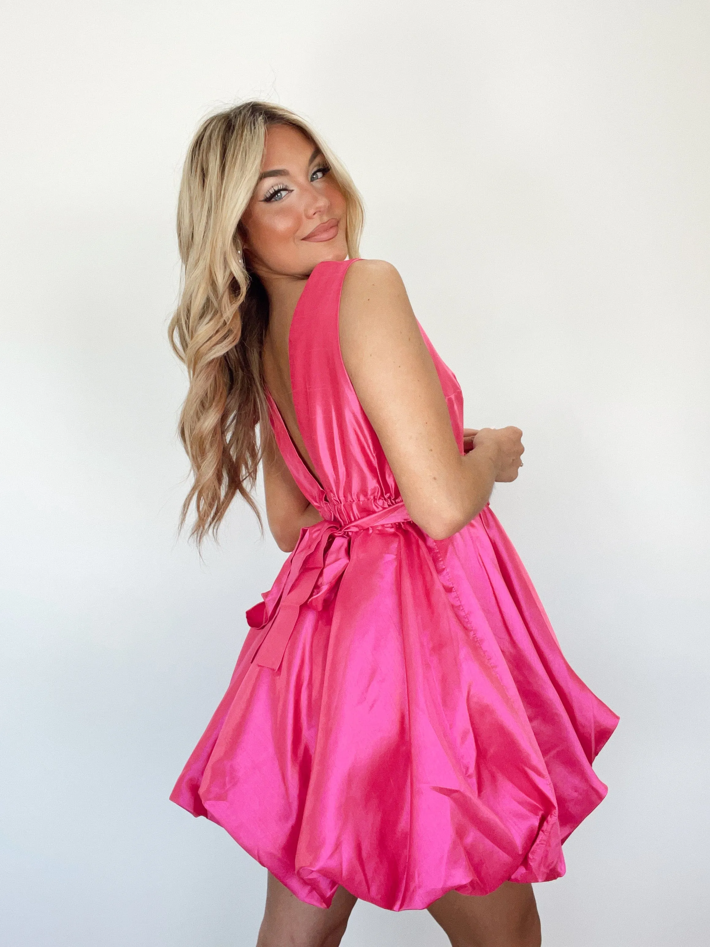 Pink Glamour Mini Dress sold by LANE 201 product image thumbnail 2