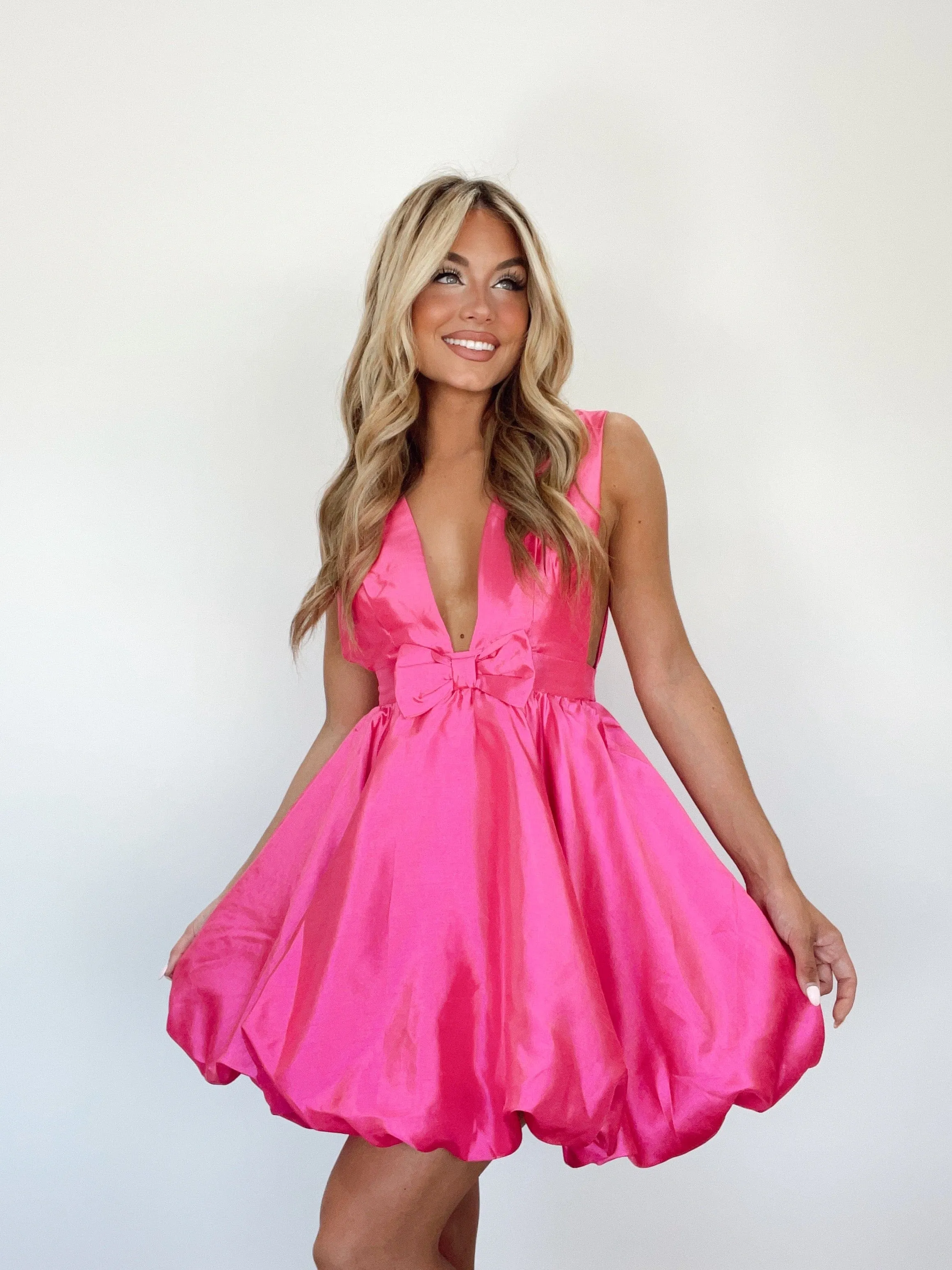 Pink Glamour Mini Dress sold by LANE 201 product image thumbnail 3