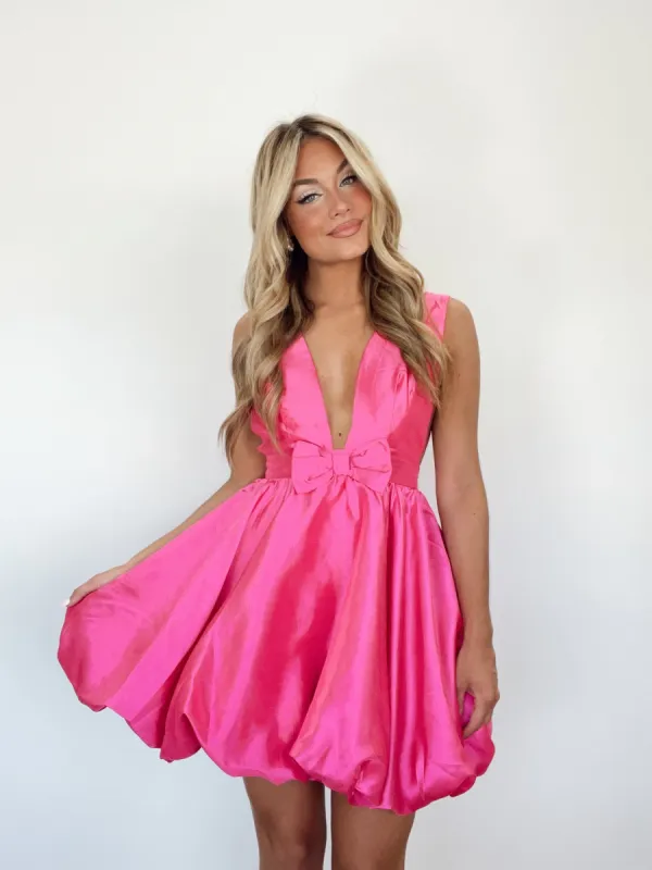 Pink Glamour Mini Dress sold by LANE 201