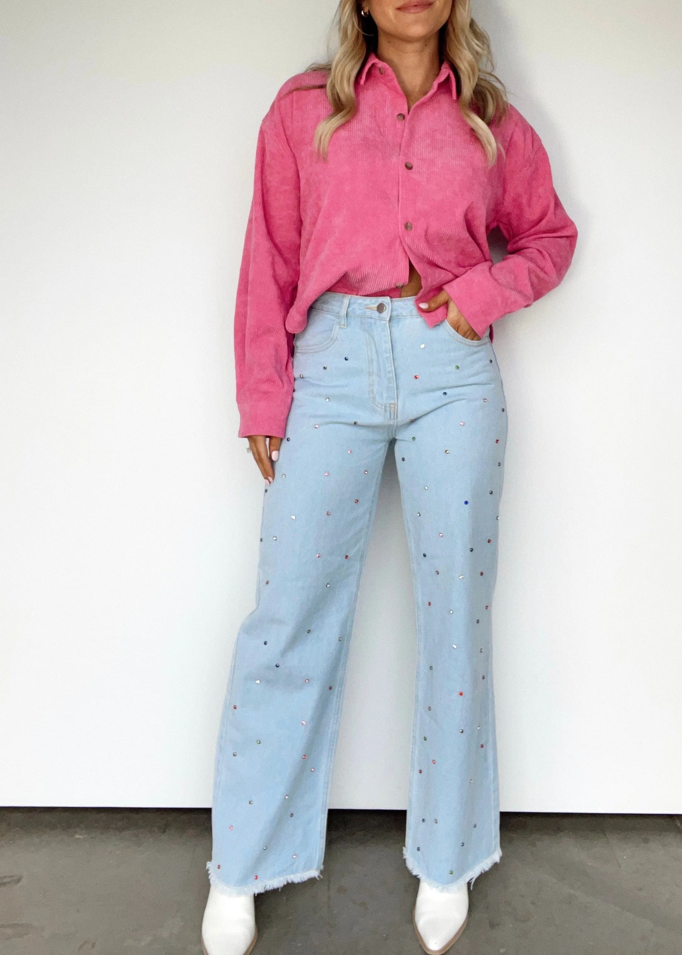 Playlist Rhinestone Denim sold by LANE 201 product image thumbnail 3