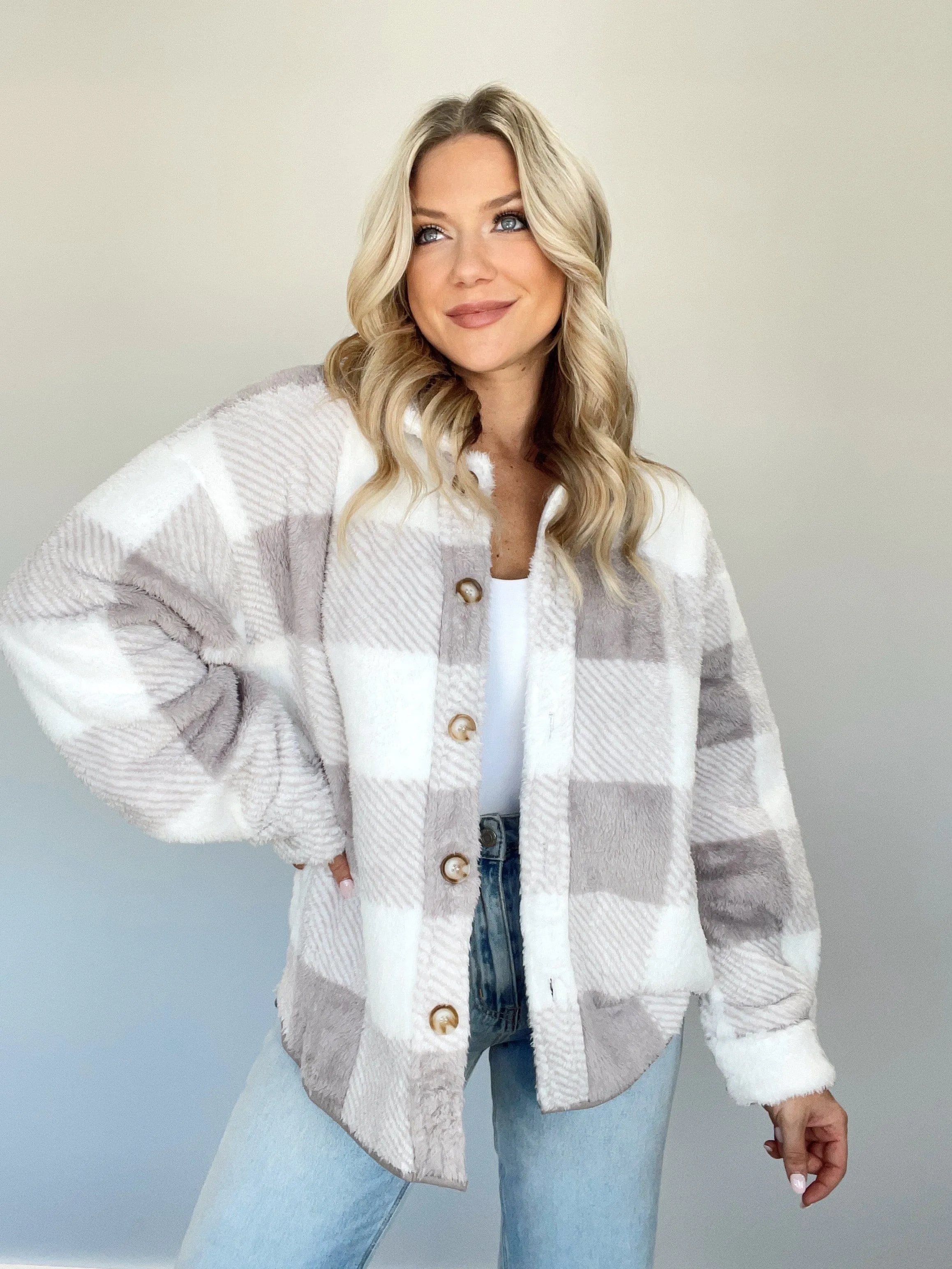 Snowy Haven Fleece Jacket sold by LANE 201 product image thumbnail 4