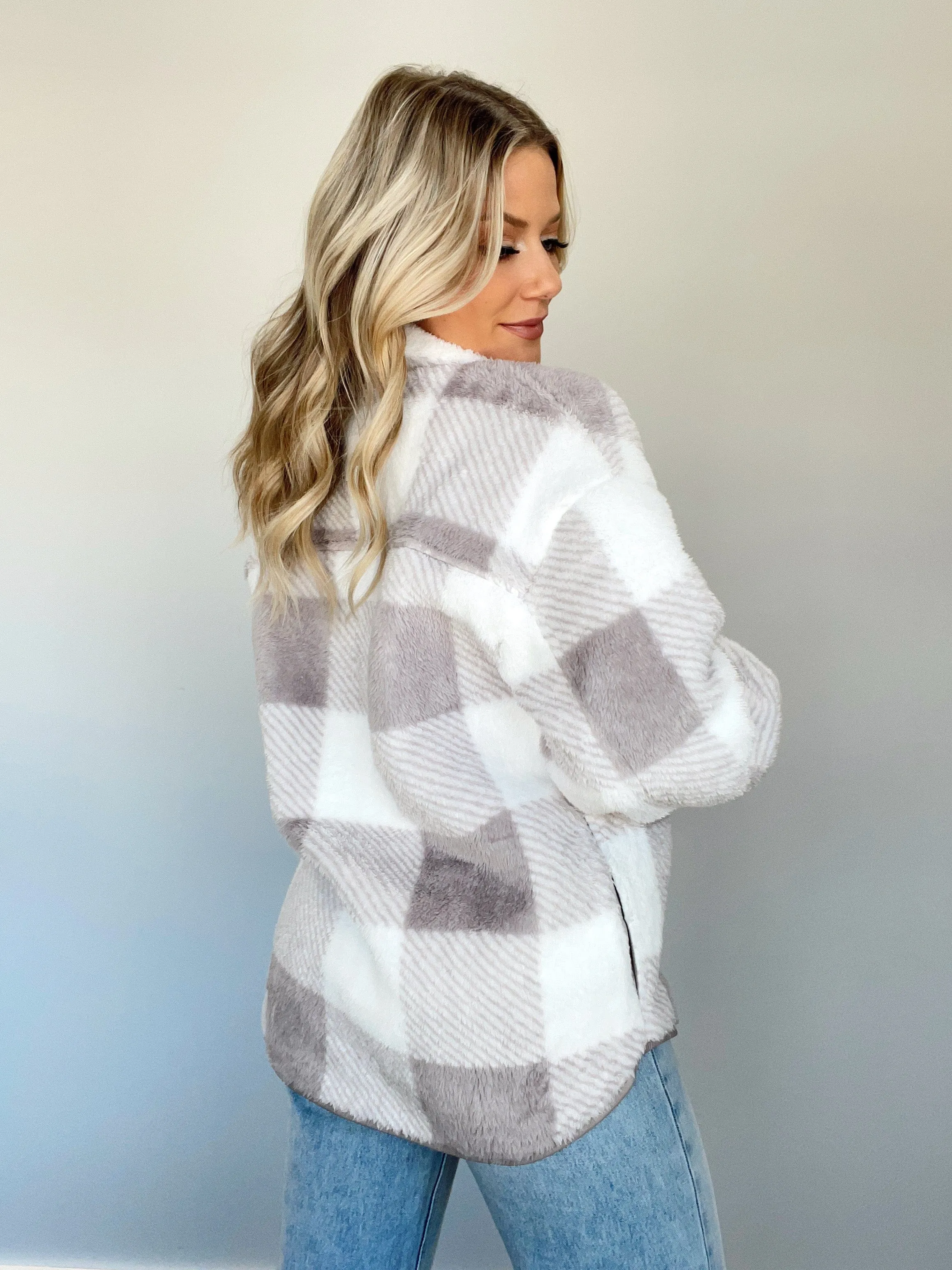 Snowy Haven Fleece Jacket sold by LANE 201 product image thumbnail 2