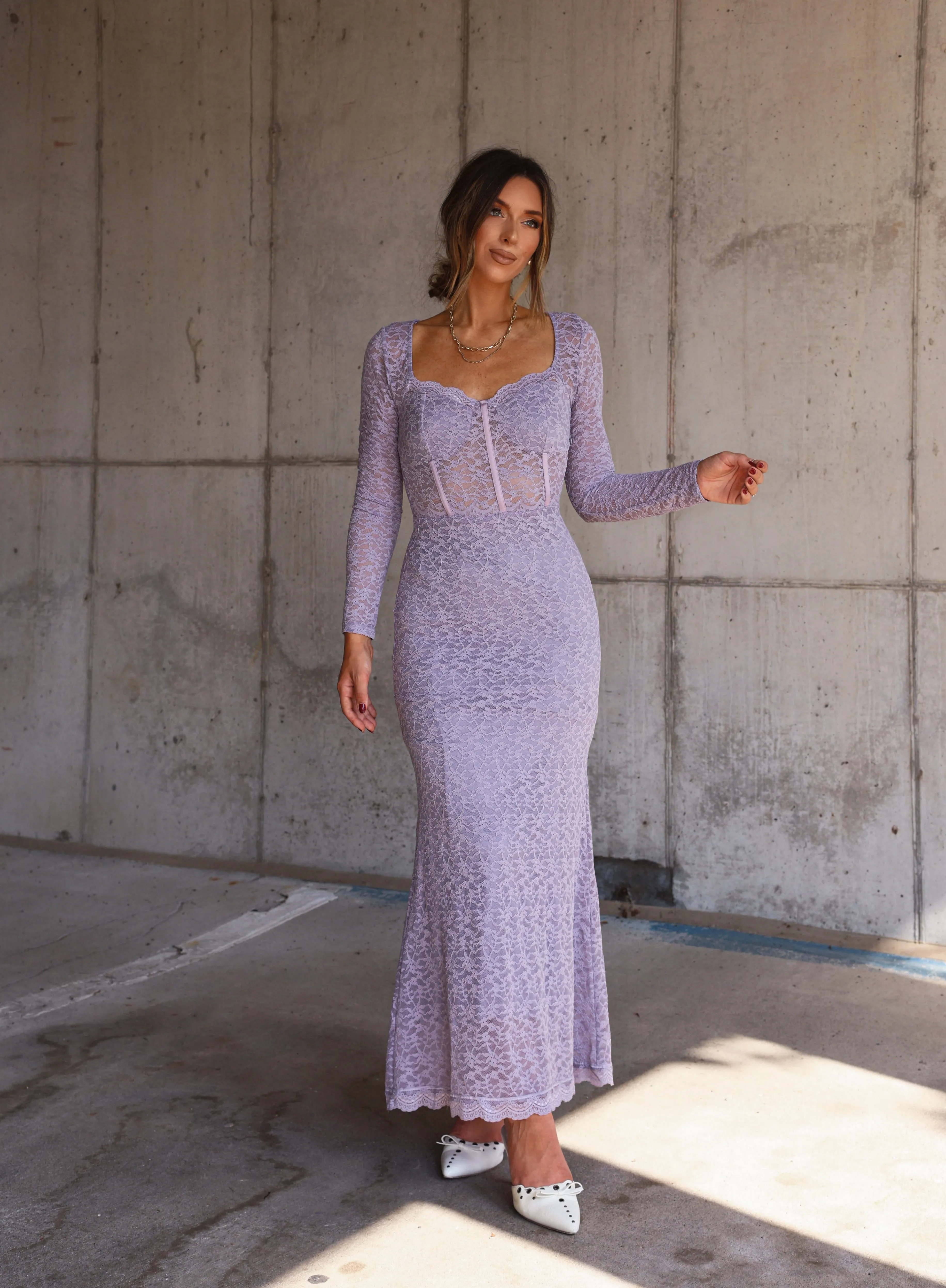 Lavish Lavender Dress sold by LANE 201