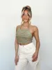 Tropical Tides Halter Tank sold by LANE 201