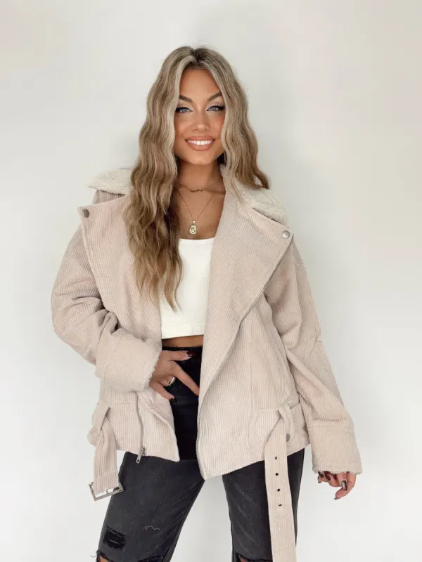 Corduroy Double Sided Jacket sold by LANE 201