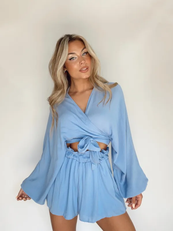 Blue Resort Life Top sold by LANE 201