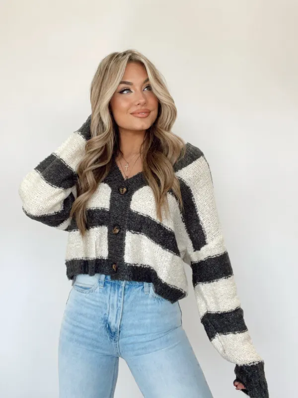 Better Together Striped Cardigan sold by LANE 201