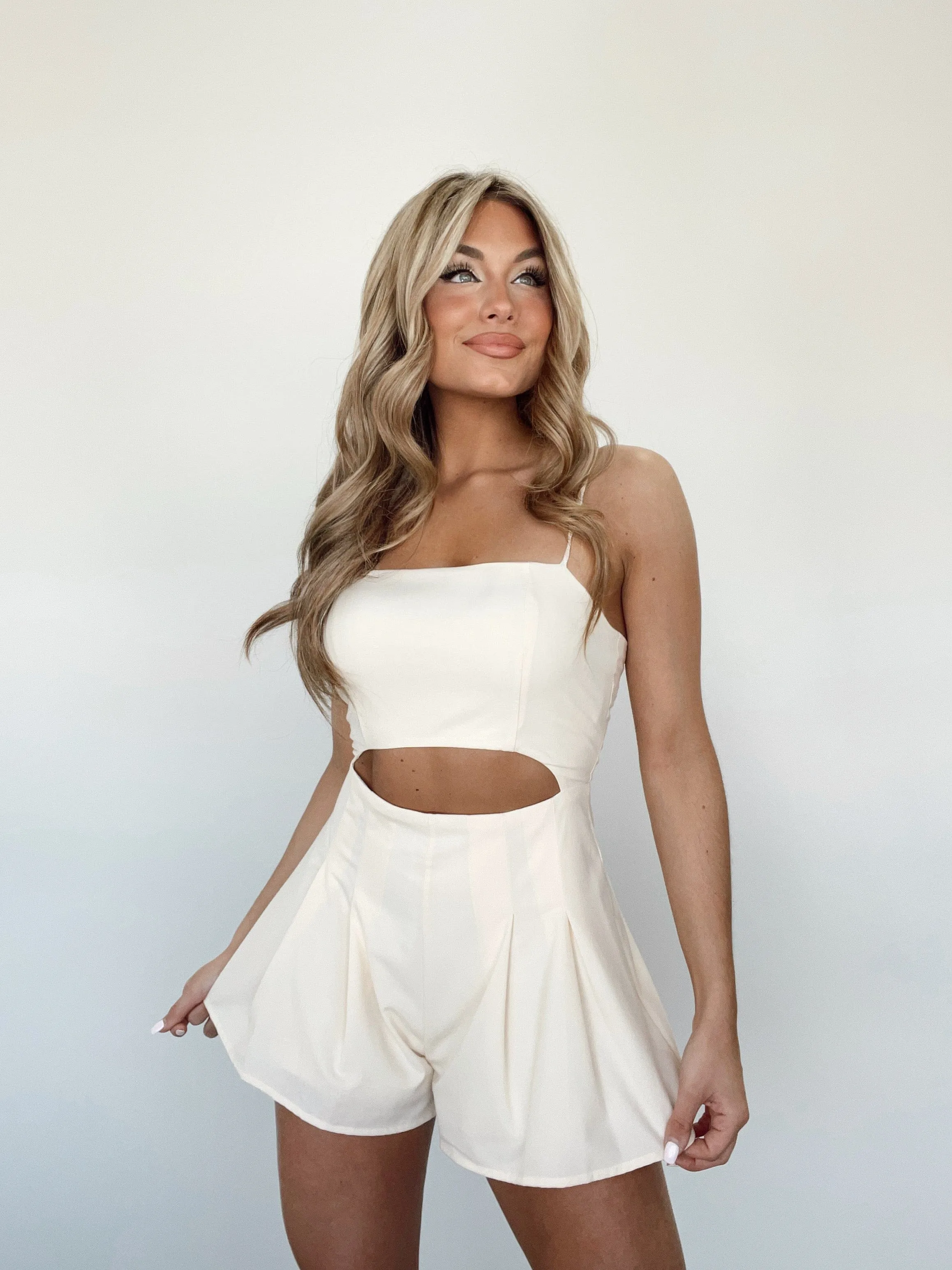 On The Bride Side Romper sold by LANE 201 product image thumbnail 4