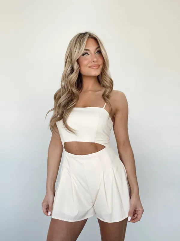 On The Bride Side Romper sold by LANE 201