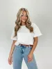 Essential White Tee sold by LANE 201