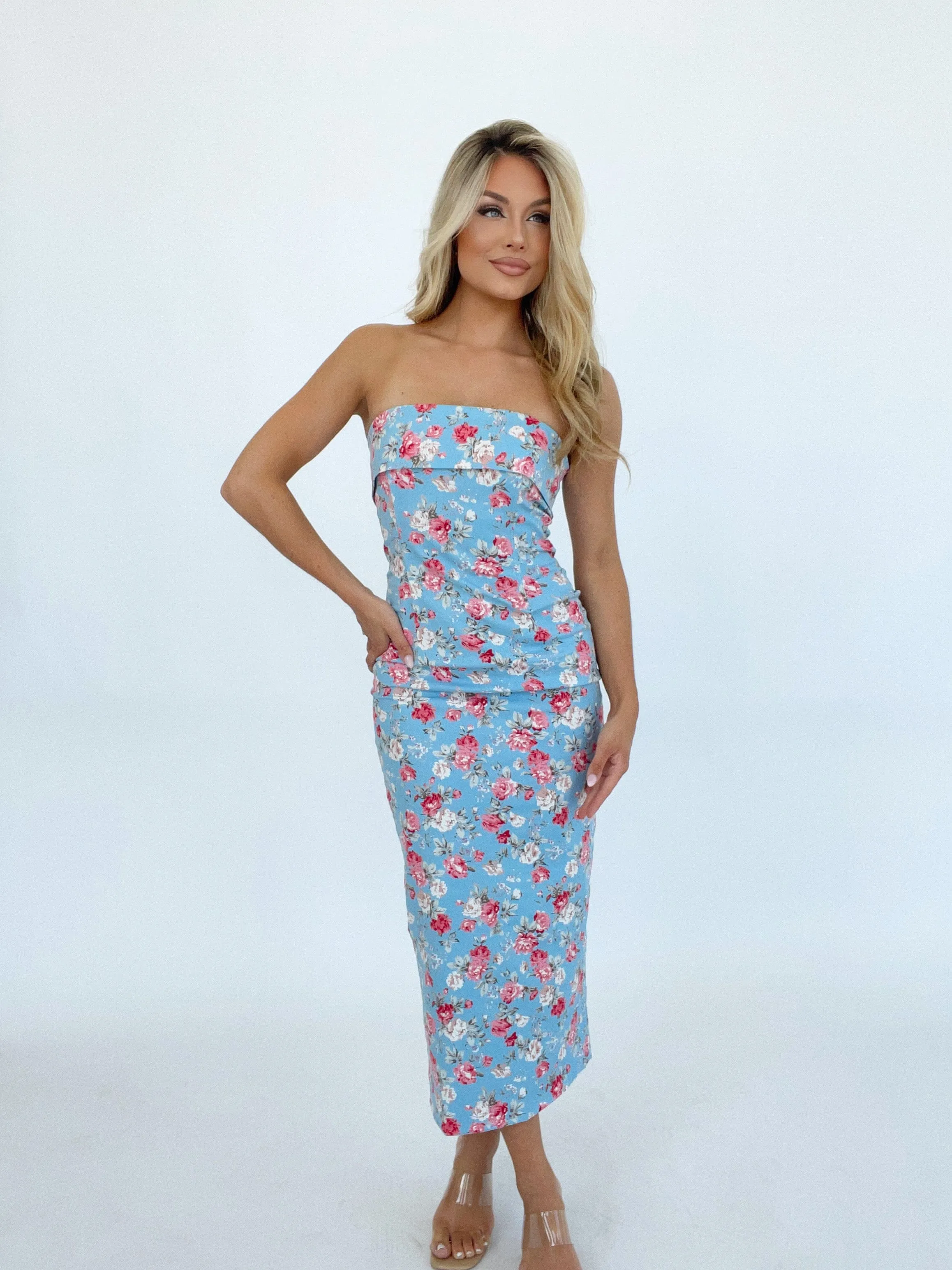 Floral Shower Dress sold by LANE 201 product image thumbnail 4