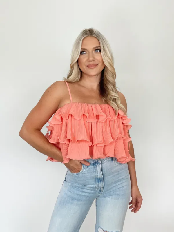 Coral Cascade Tank sold by LANE 201