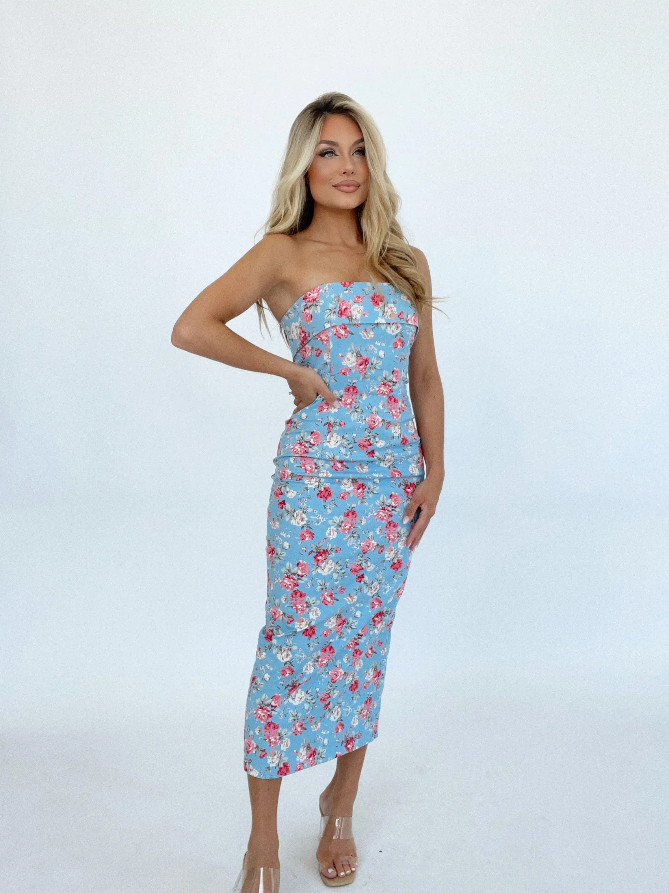 Floral Shower Dress sold by LANE 201 product image thumbnail 3