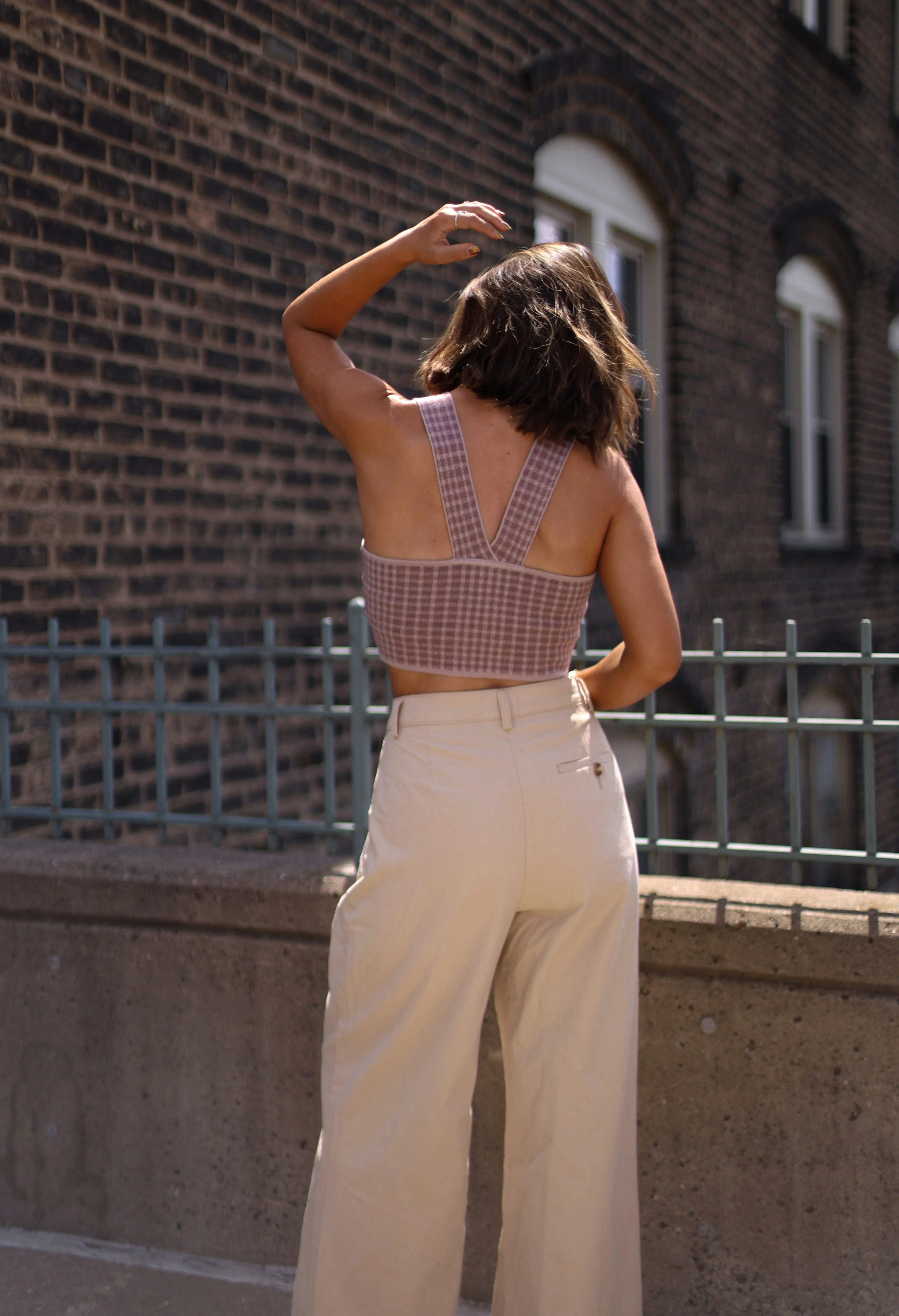 Scholarly Woven Pants sold by LANE 201 product image thumbnail 3