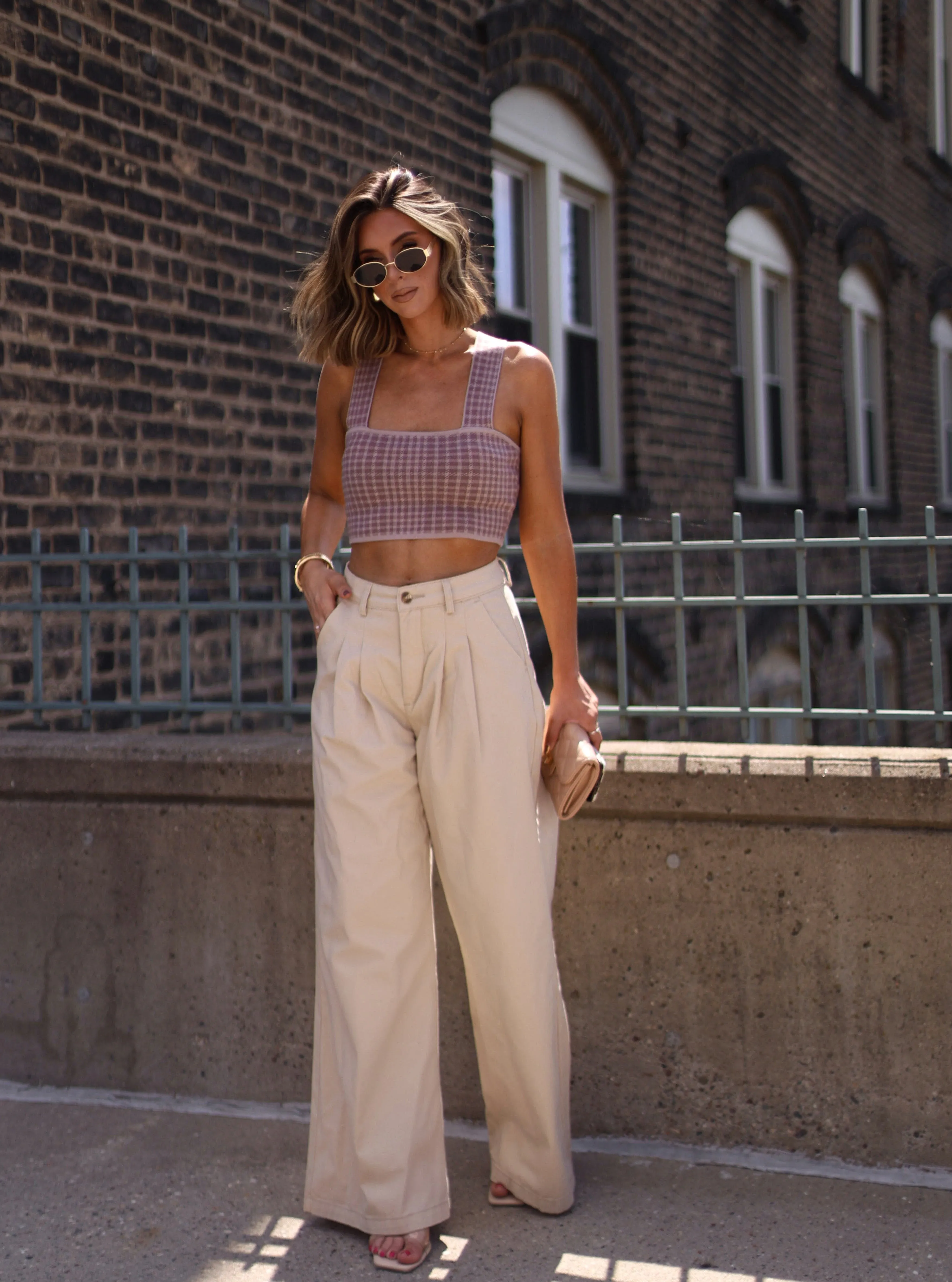 Scholarly Woven Pants sold by LANE 201 product image thumbnail 4