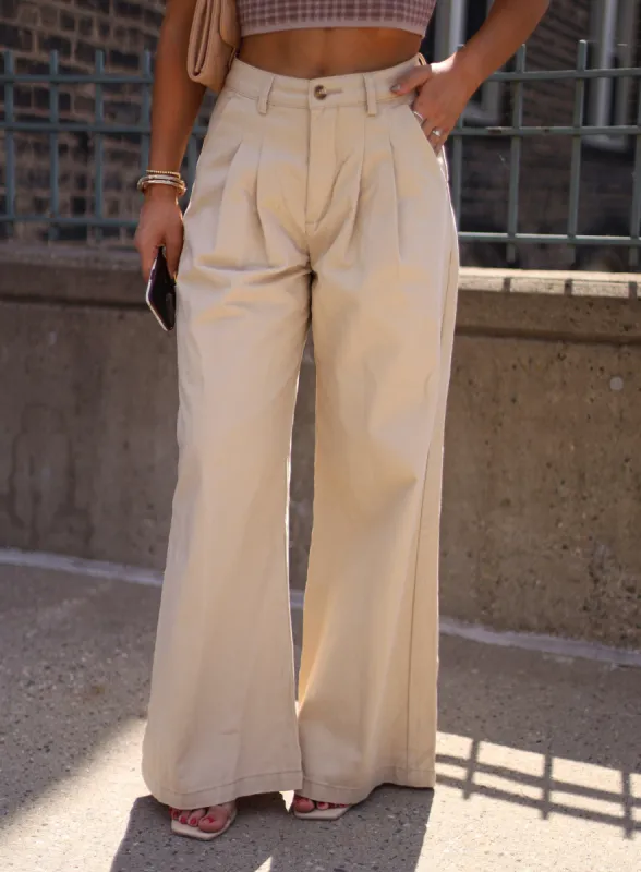 Scholarly Woven Pants sold by LANE 201