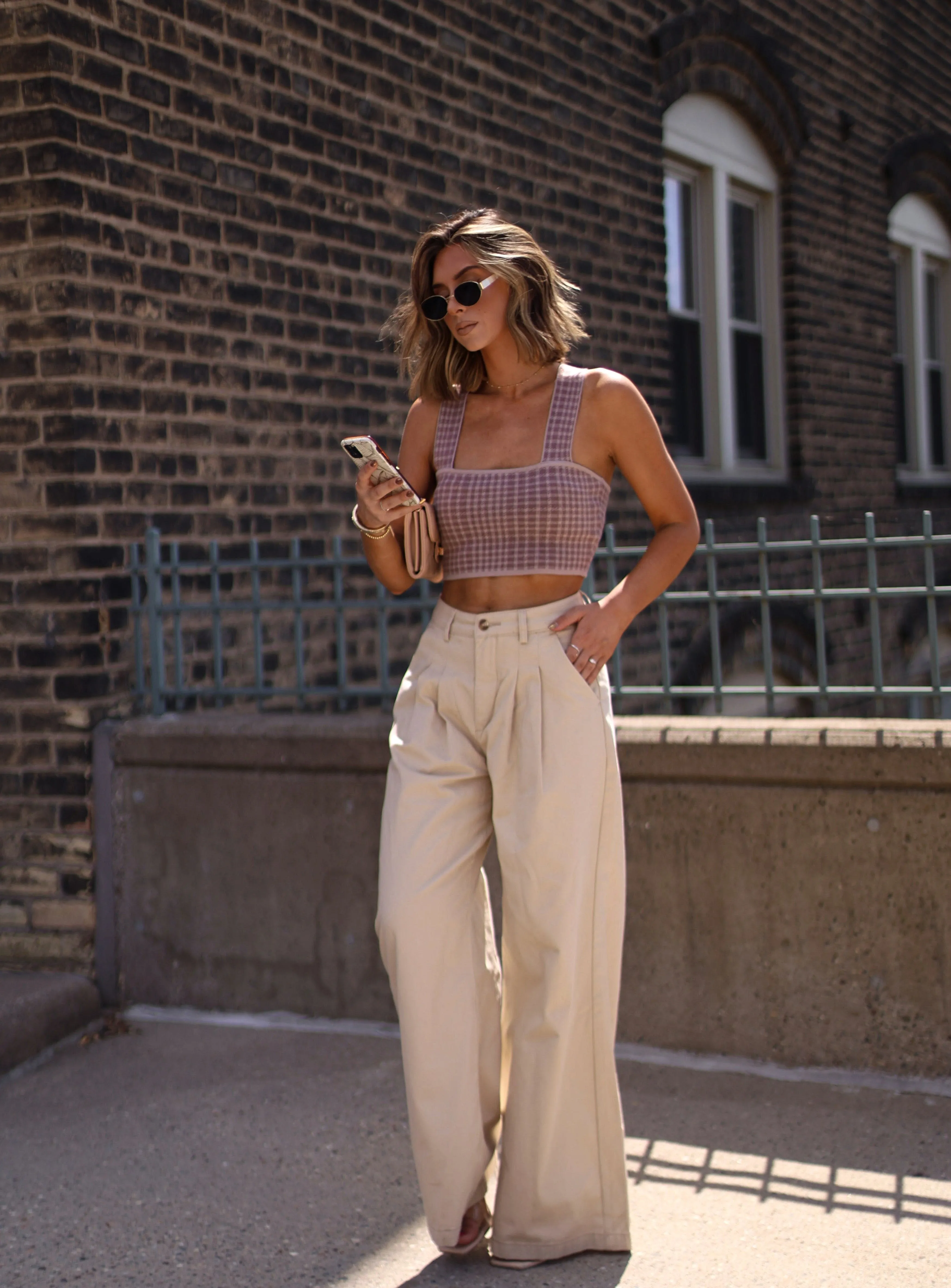 Scholarly Woven Pants sold by LANE 201 product image thumbnail 2