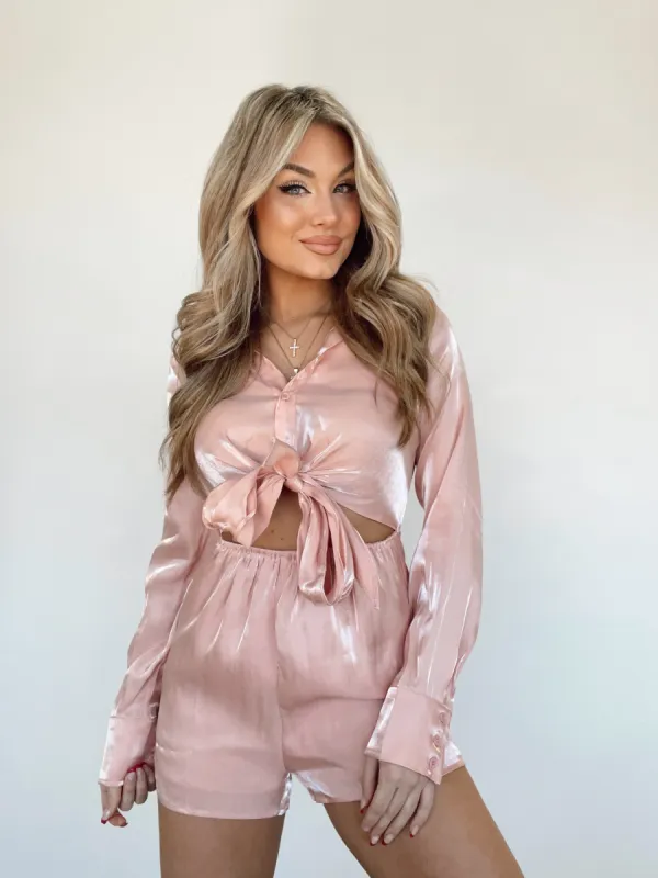 Pour Me A Cosmo Romper made by LANE 201