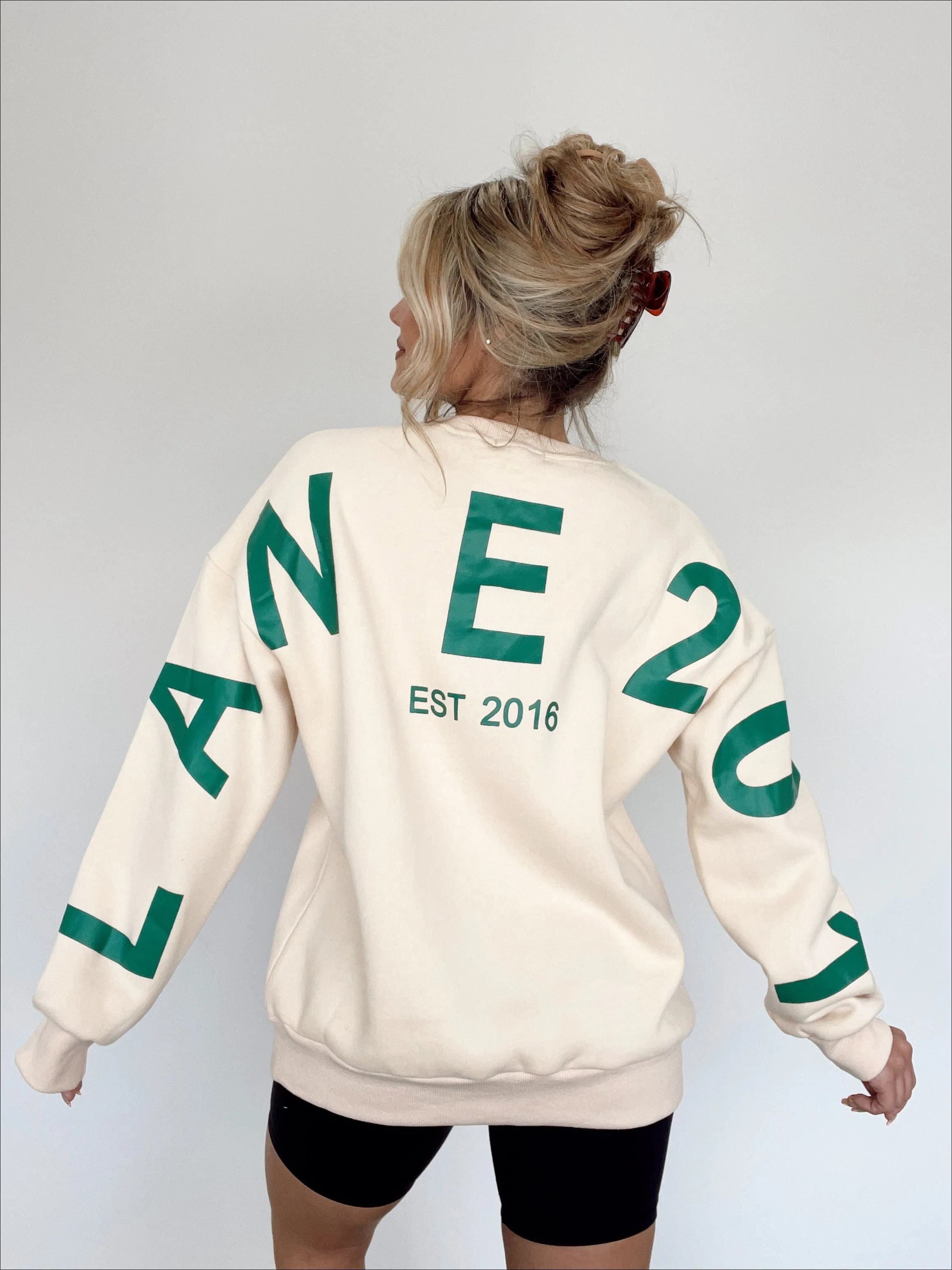 Beige Lane 201 Sweatshirt sold by LANE 201