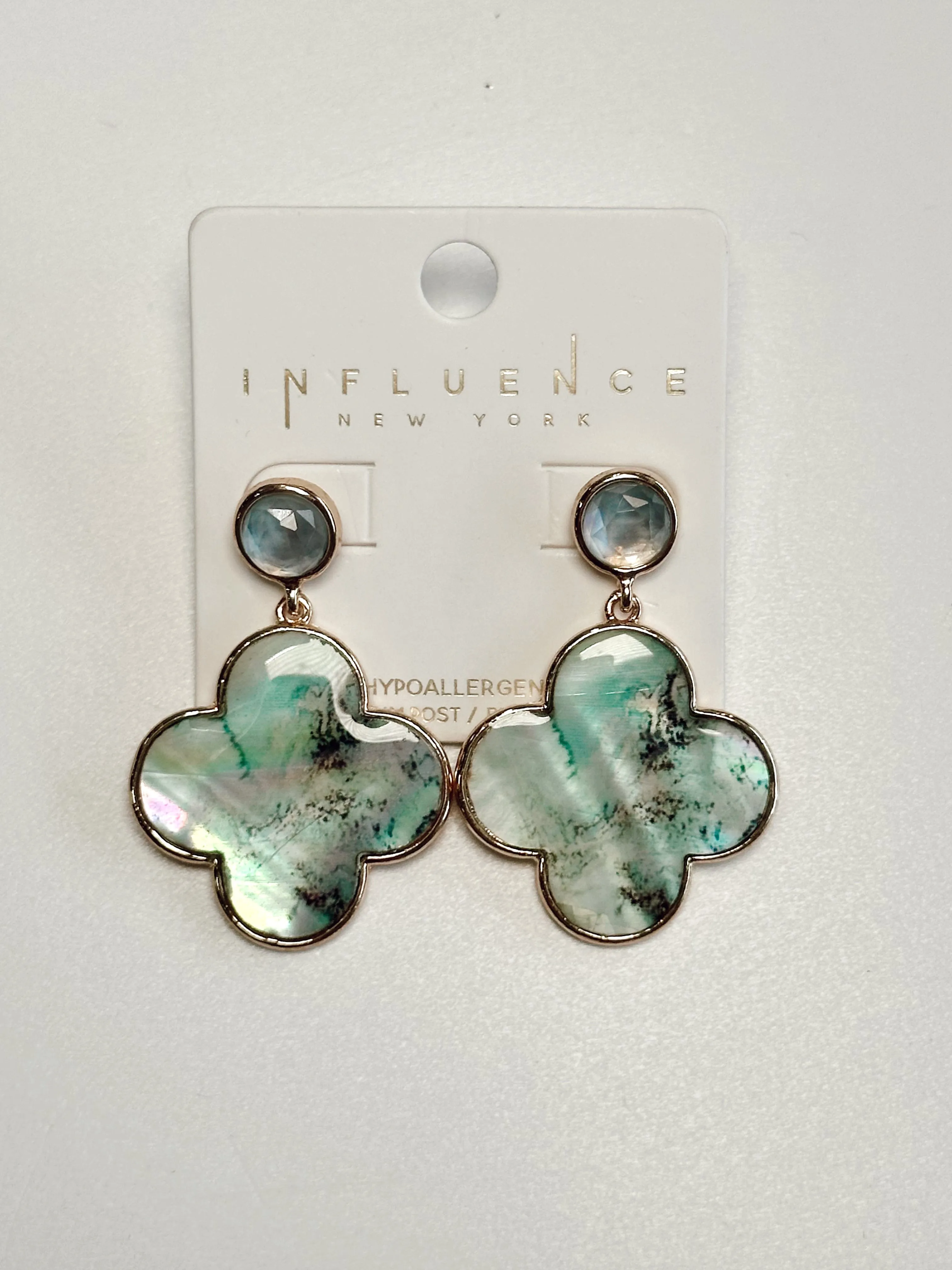 Clover Charm Earring sold by LANE 201 product image thumbnail 3