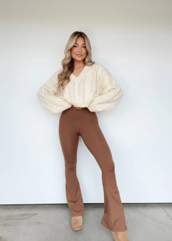 Crossover Yoga Pants sold by LANE 201