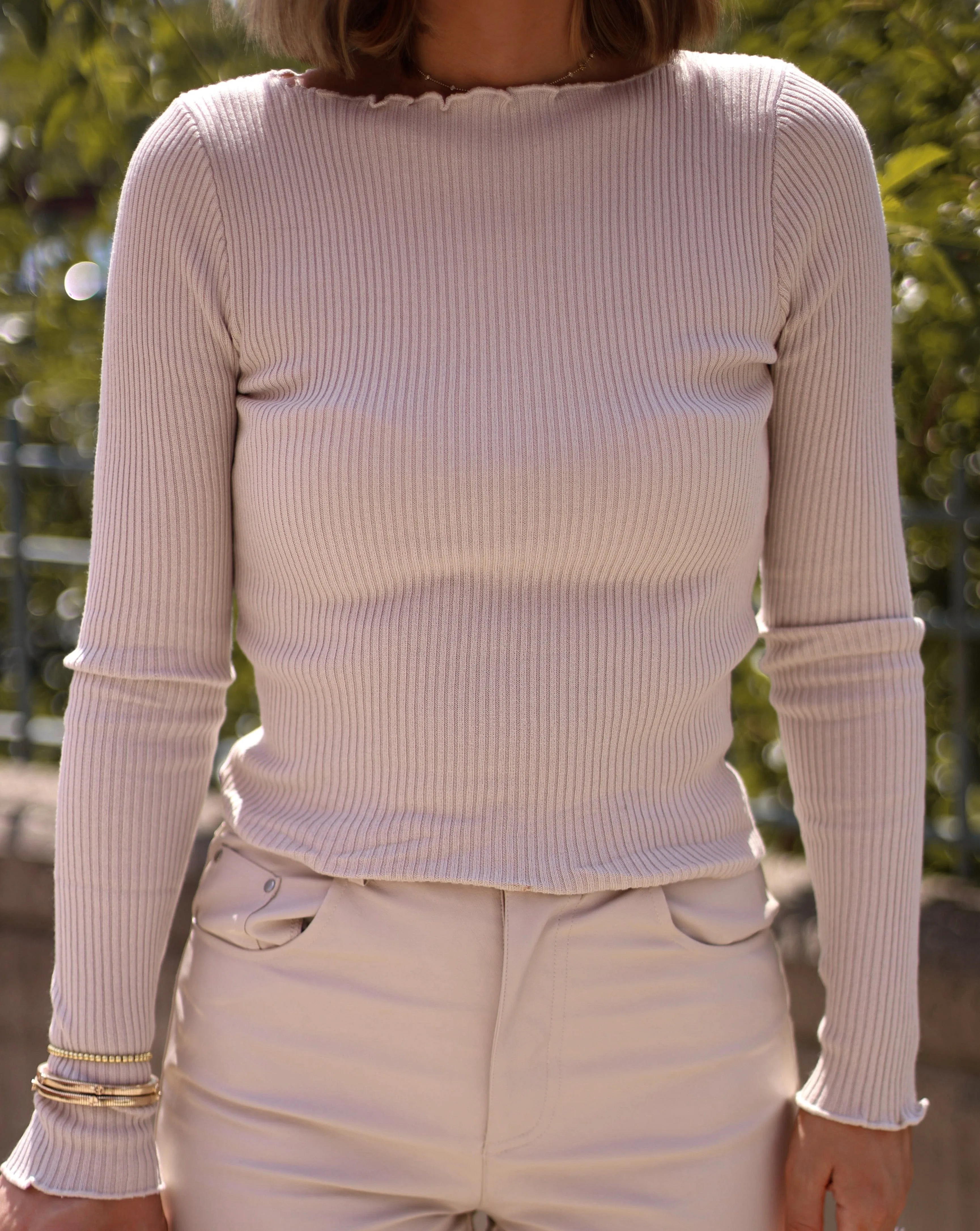 Ribbed Sweater Top sold by LANE 201 product image thumbnail 2